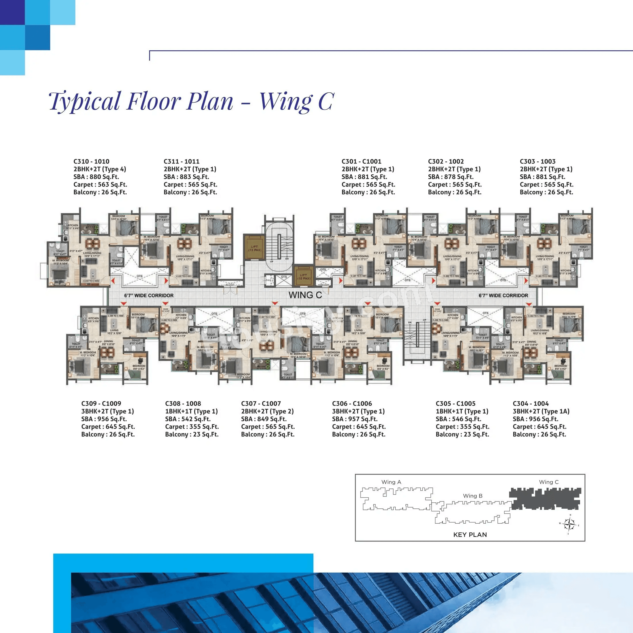 Sattva Bliss Floor plan 6