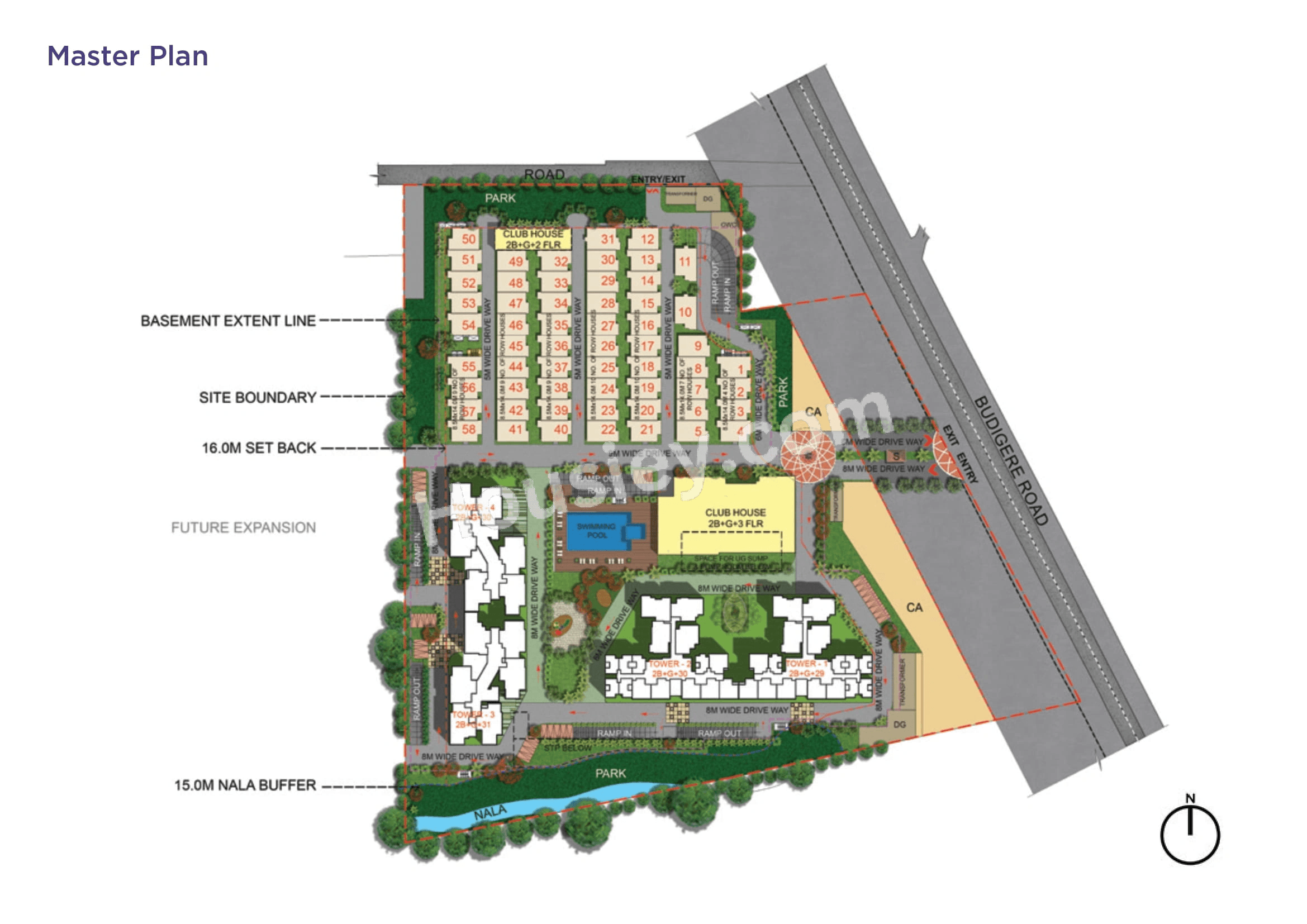 Sattva Budigere Floor plan 2