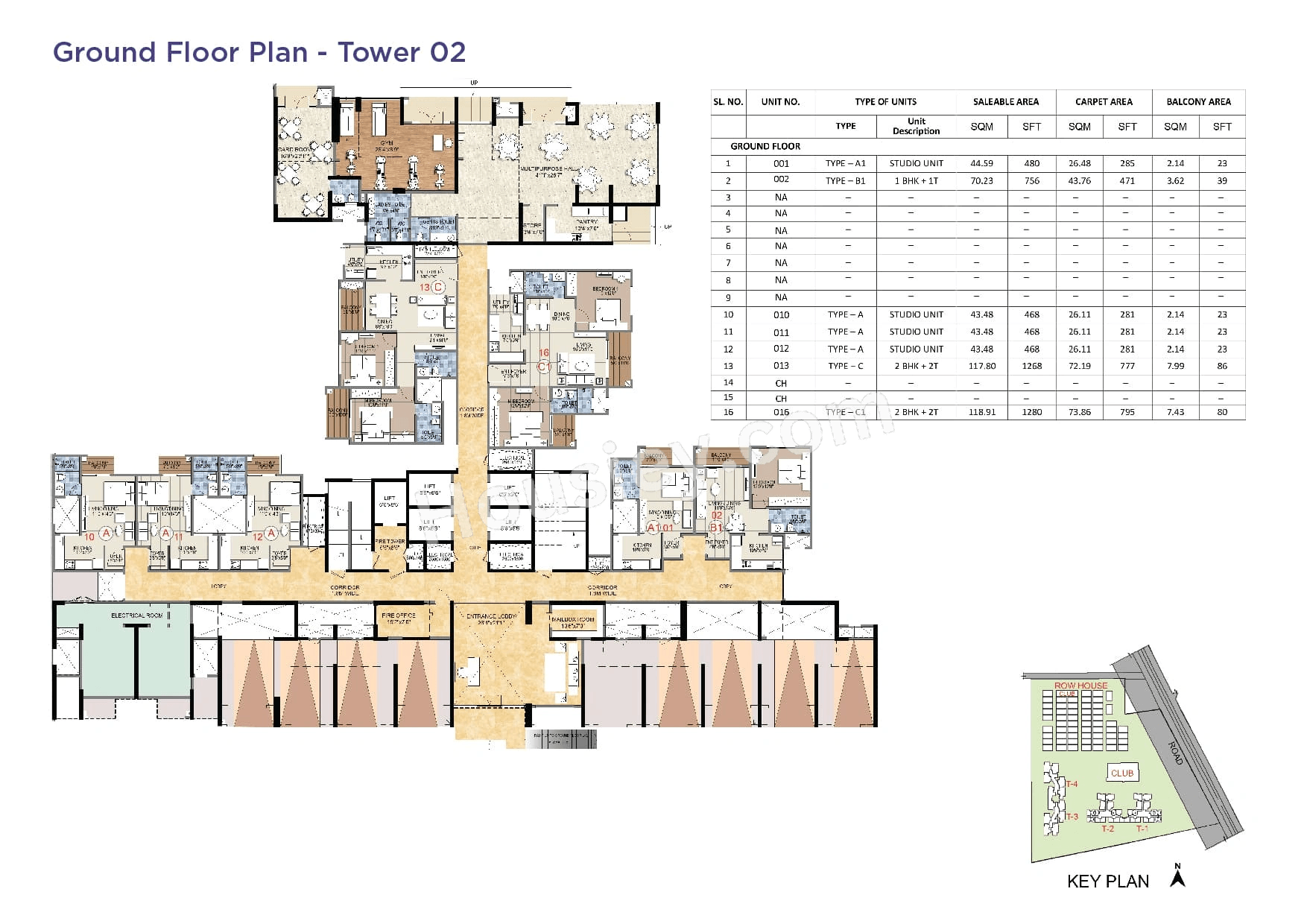 Sattva Budigere Floor plan 2