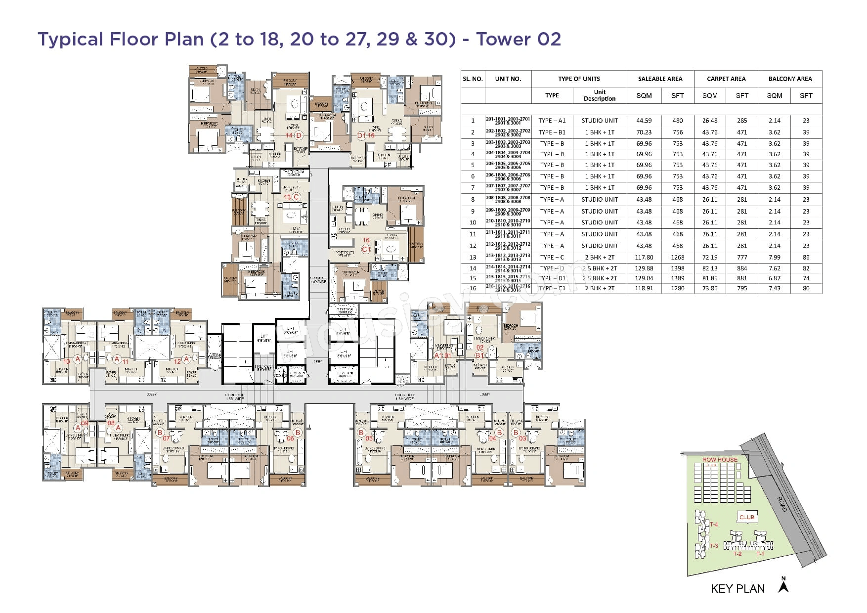 Sattva Budigere Floor plan 3