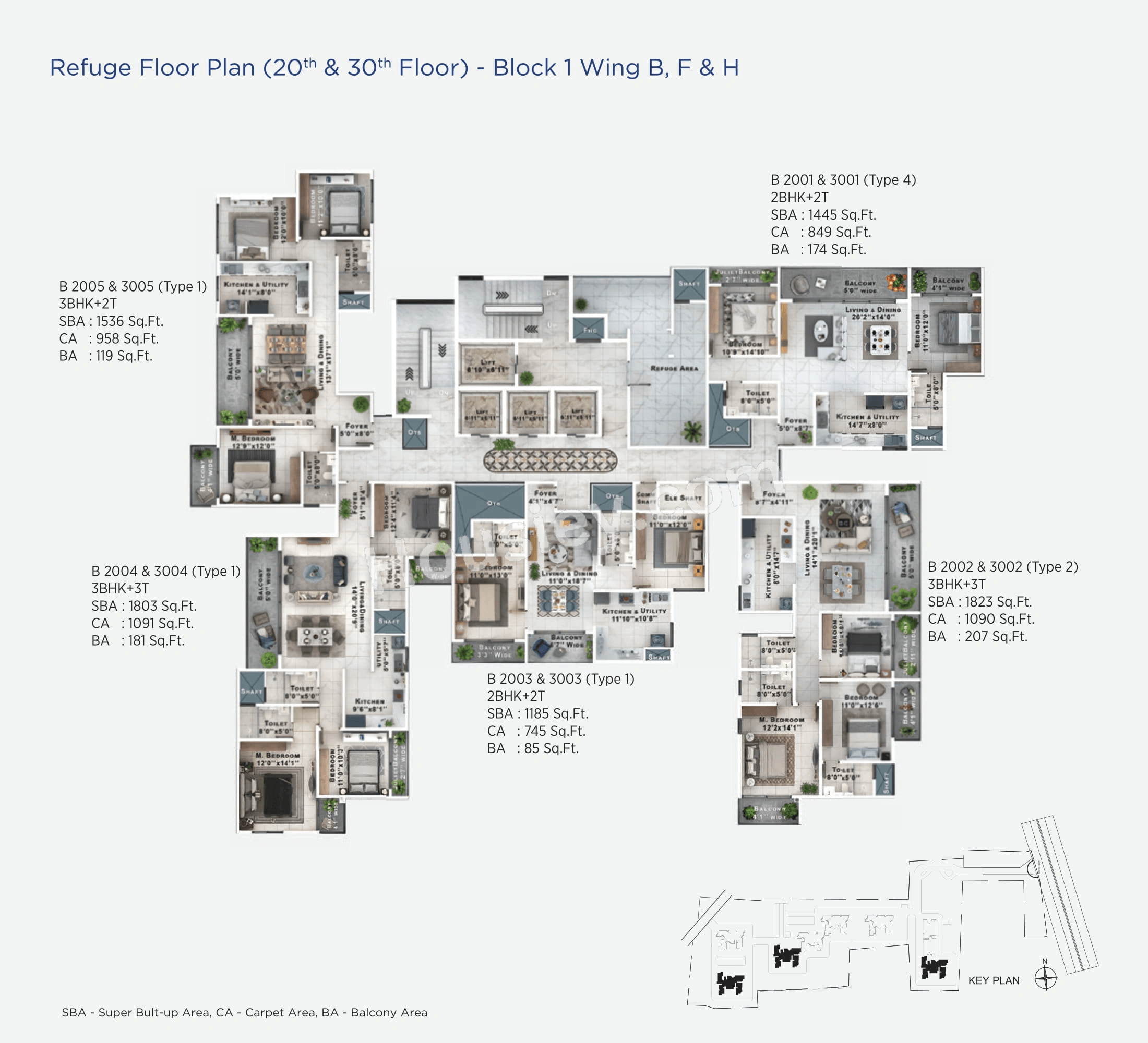 Sattva Lumina Floor plan 2