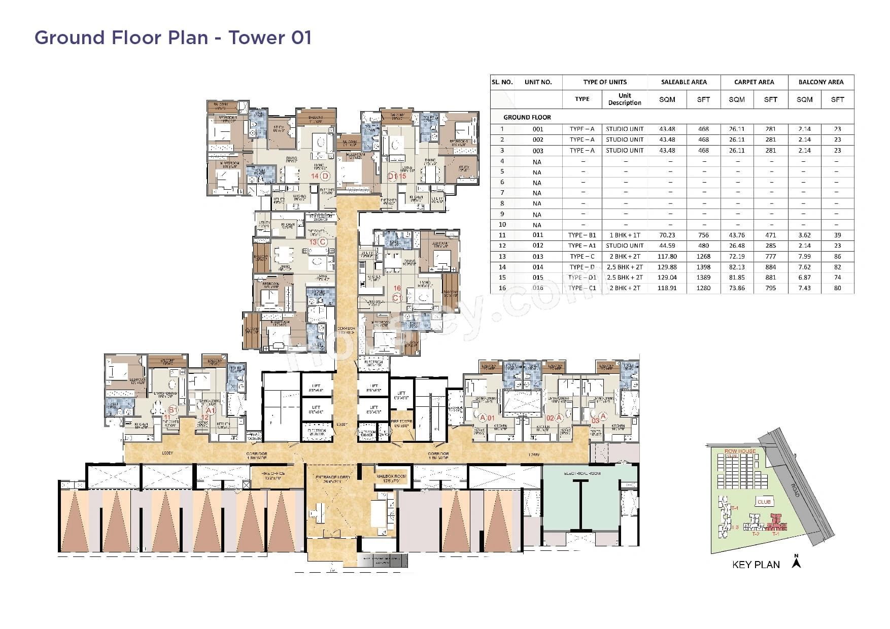 Sattva Songbird Floor plan 8