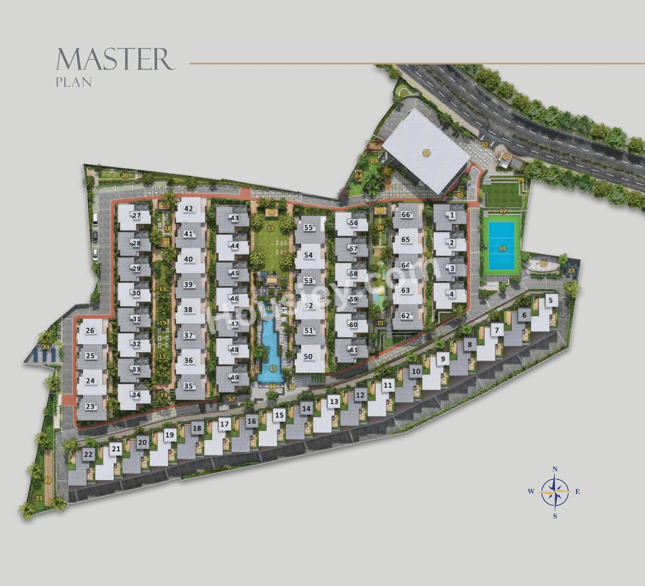 Sattva Springs Floor Plan