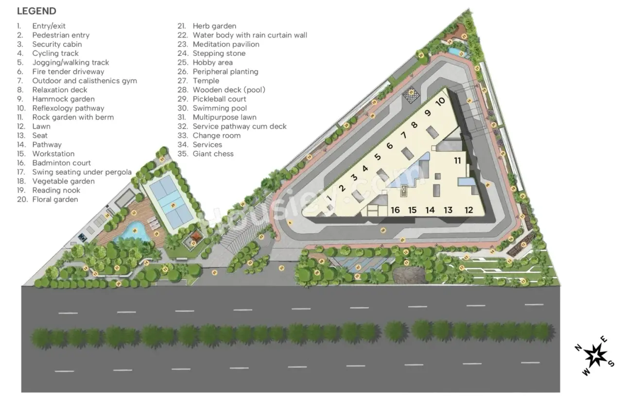 Sattva Vasanta Cove Master Plan