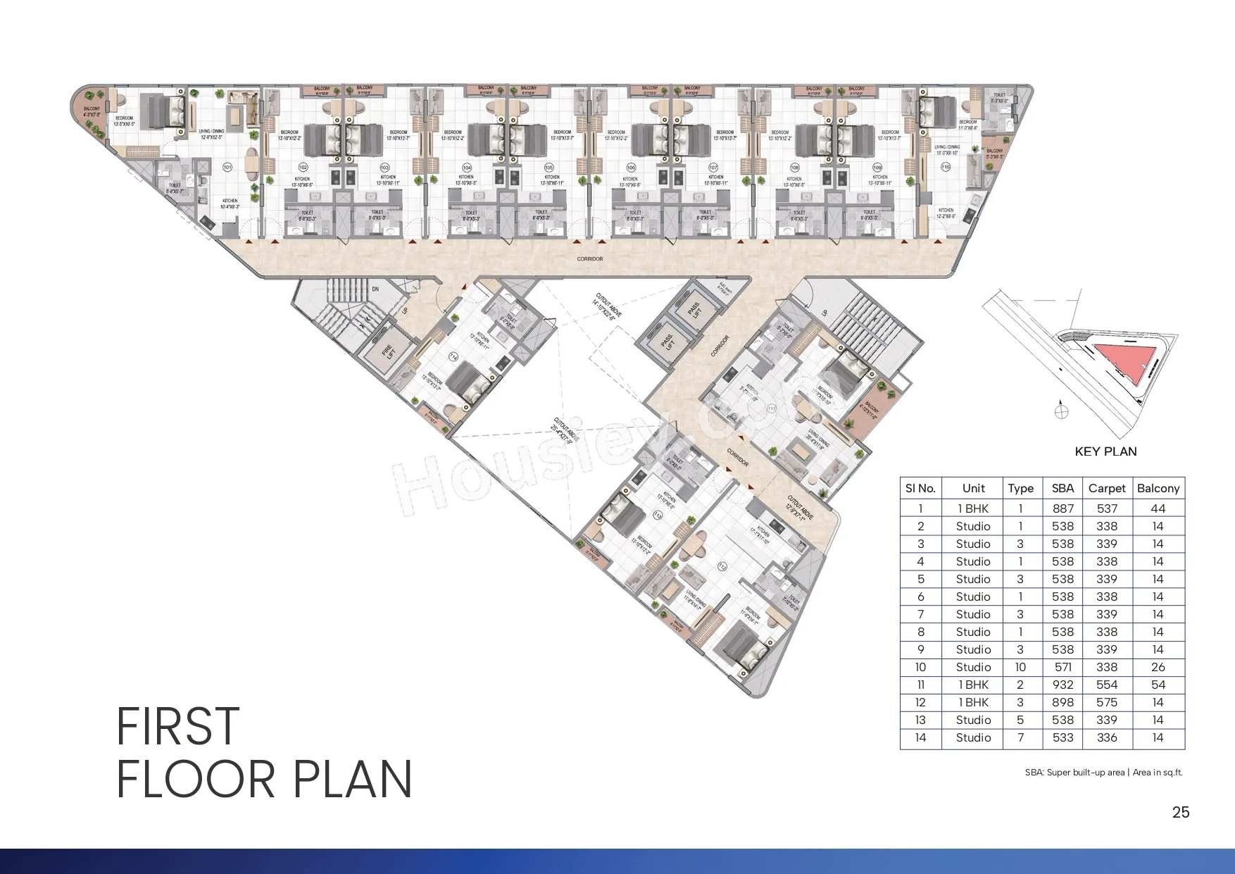 Sattva Vasanta Cove Floor plan 2