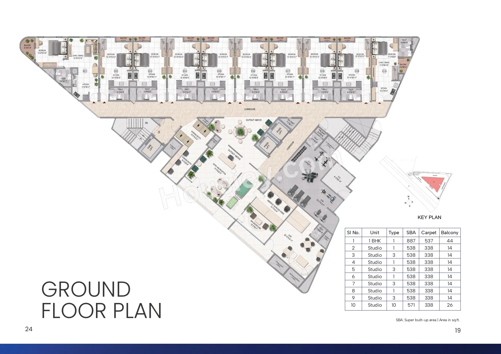 Sattva Vasanta Cove Floor plan 3