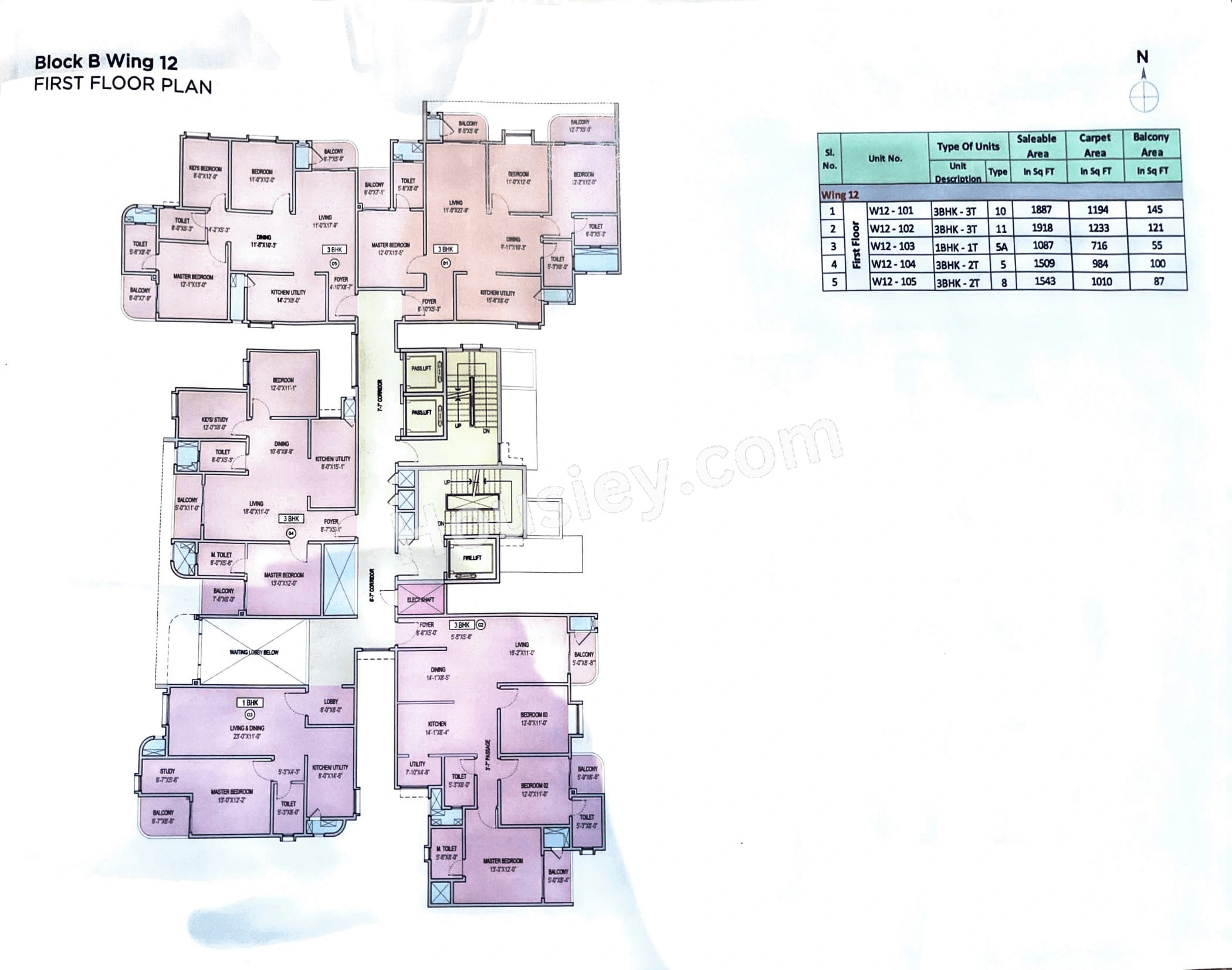 Sattva Vasanta Skye Floor plan 2