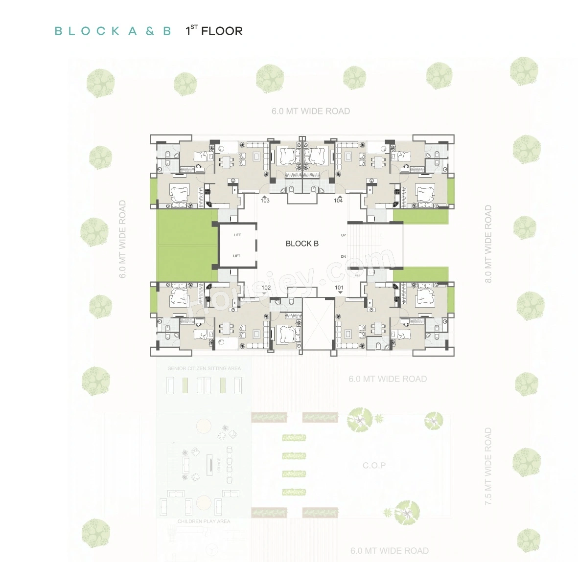Satva Satvam Glory Floor plan 1