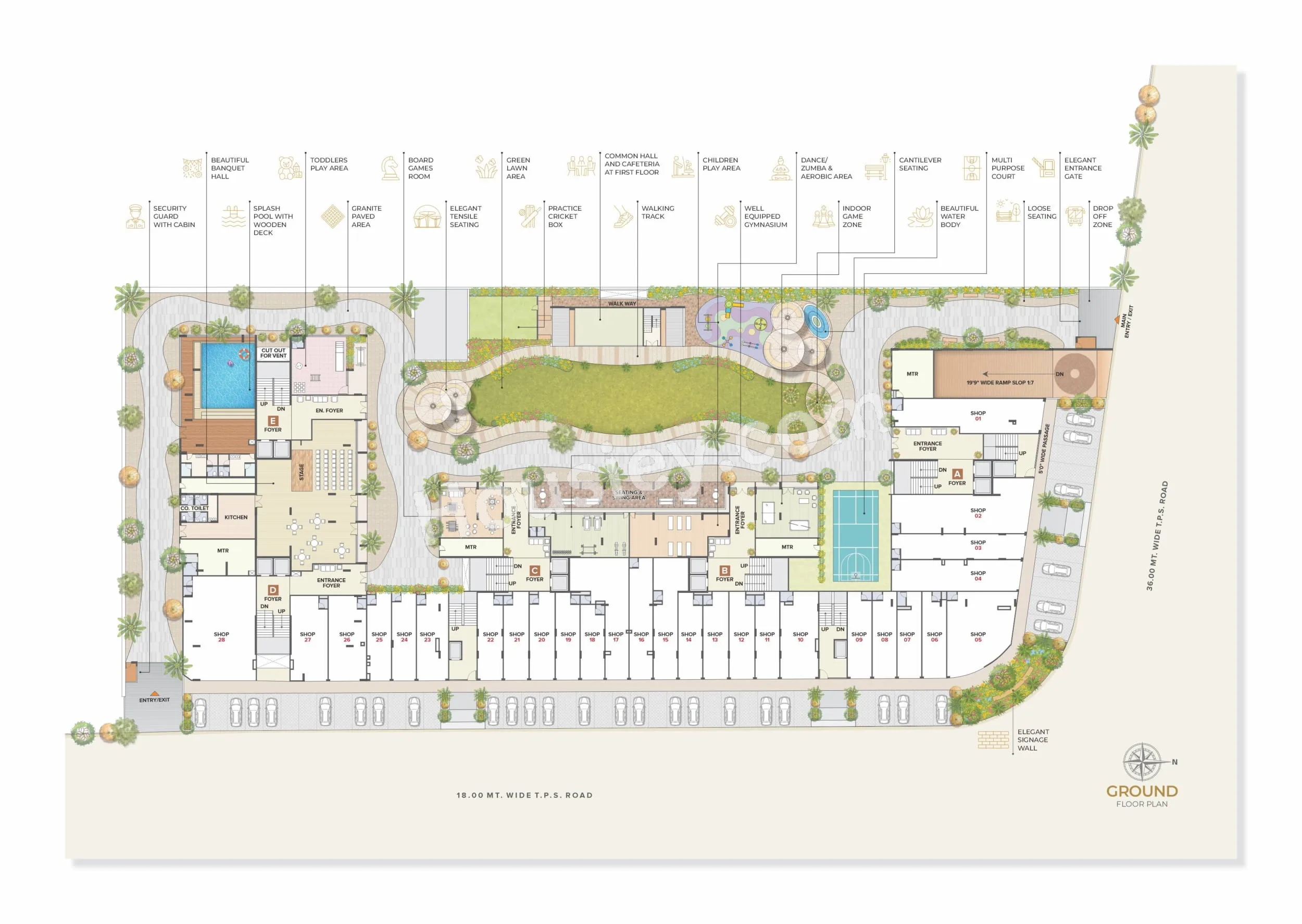 Satvam Shilaj Sky Floor plan 2