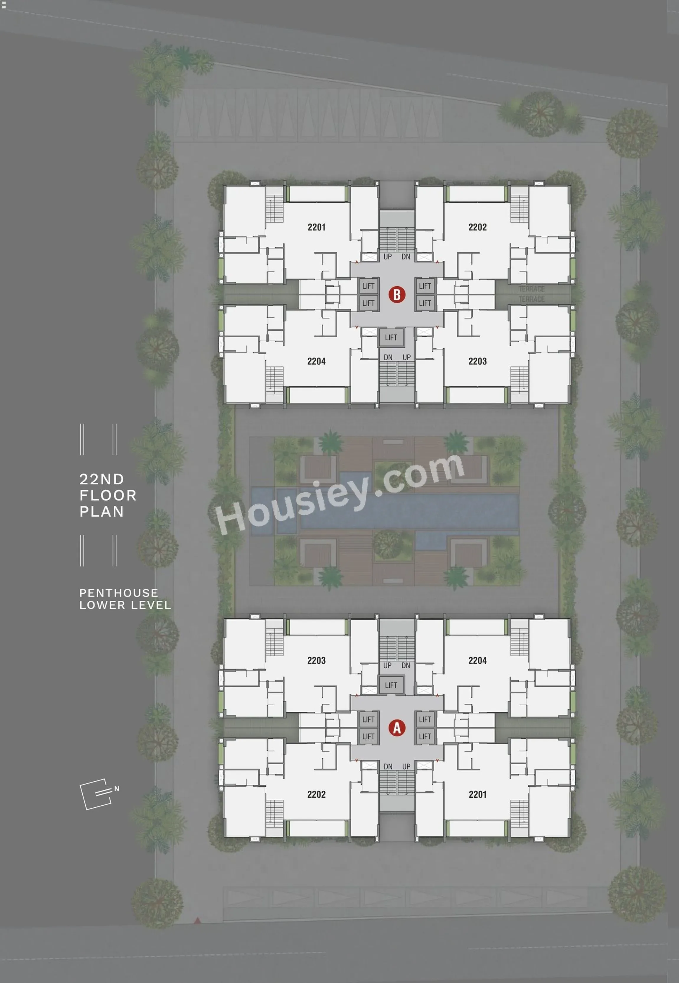 Satyamev Luxor Floor plan 3