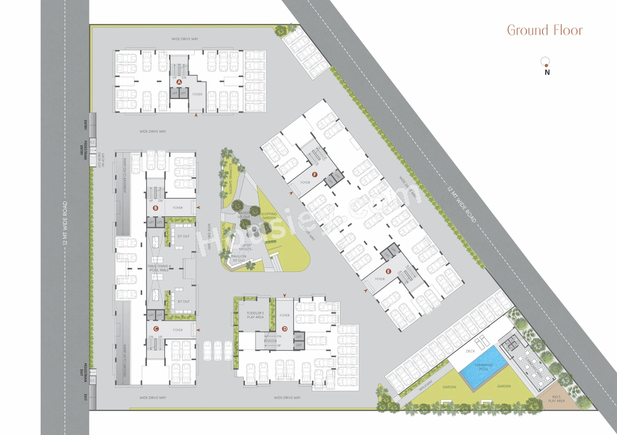 Satyamev Vista Two Floor plan 2