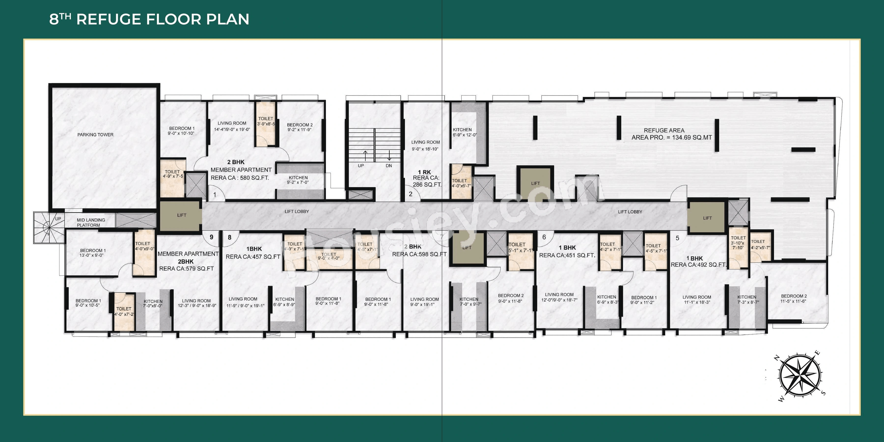 Sayba Crystal Floor plan 3