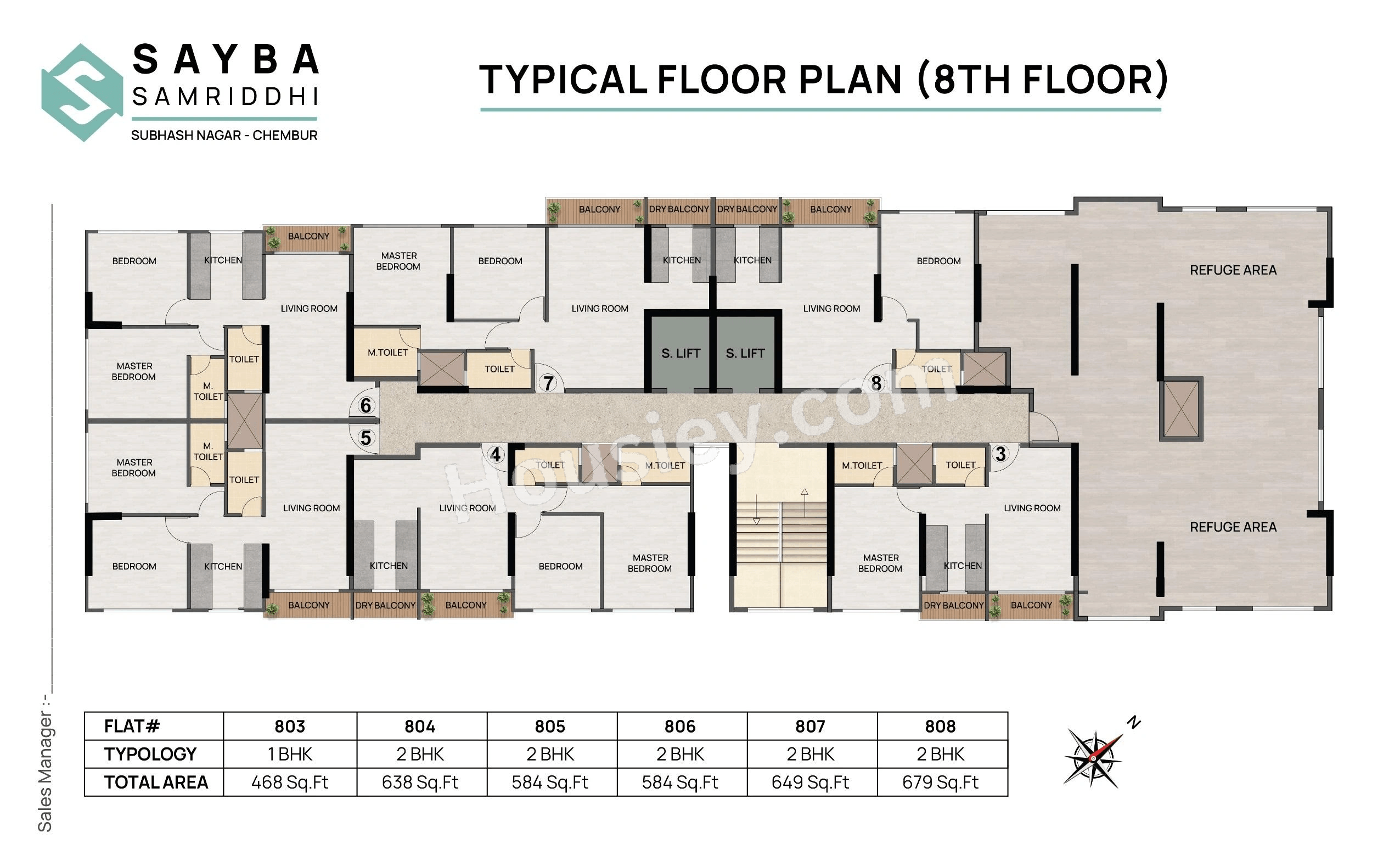 Sayba Samriddhi Floor plan 3