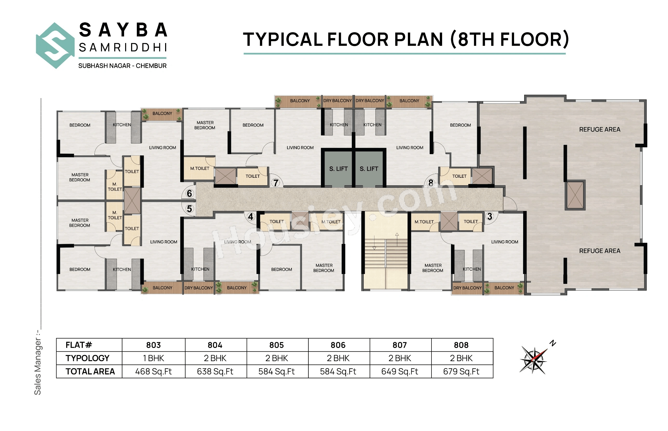 Sayba Samriddhi Floor plan 4