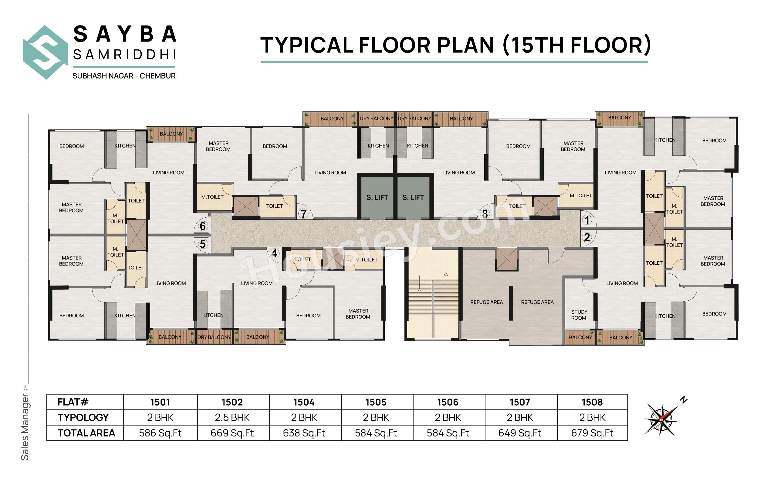 Sayba Samriddhi Floor plan 5