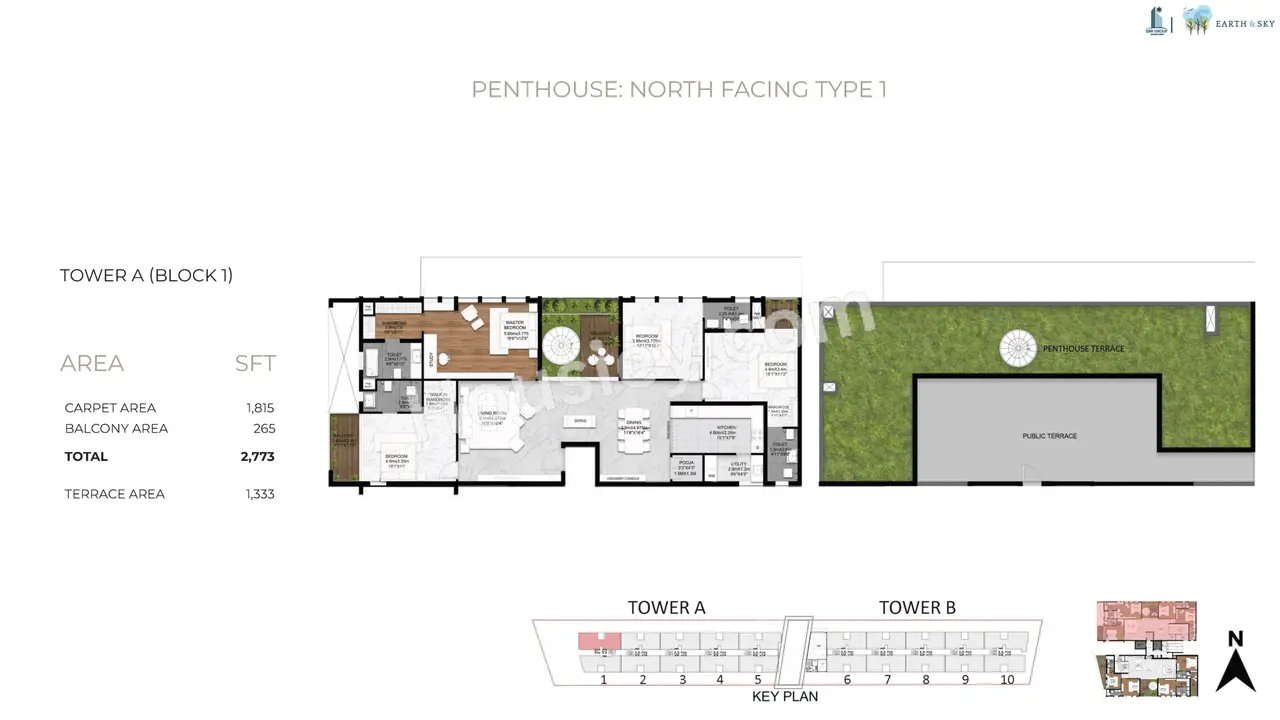 SBR Earth & Sky Floor Plan