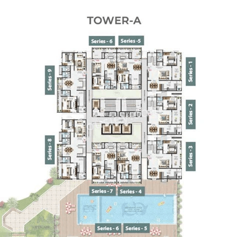 SBR Minara Floor plan 2