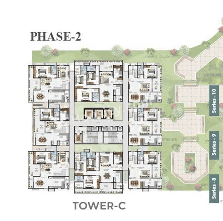 SBR Minara Floor plan 4