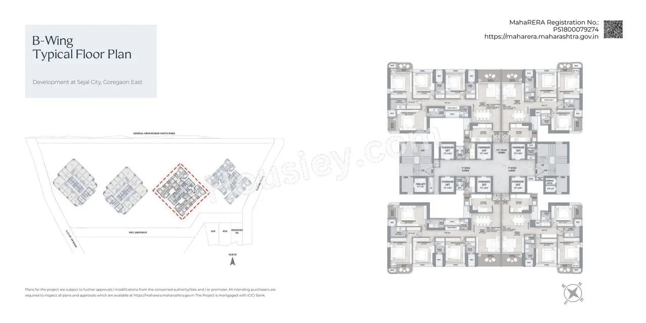 Sejal City Floor Plan