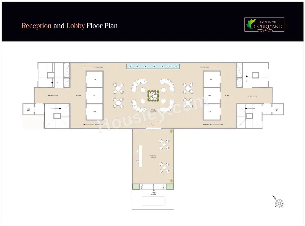 Seven Eleven Courtyard Floor plan 1