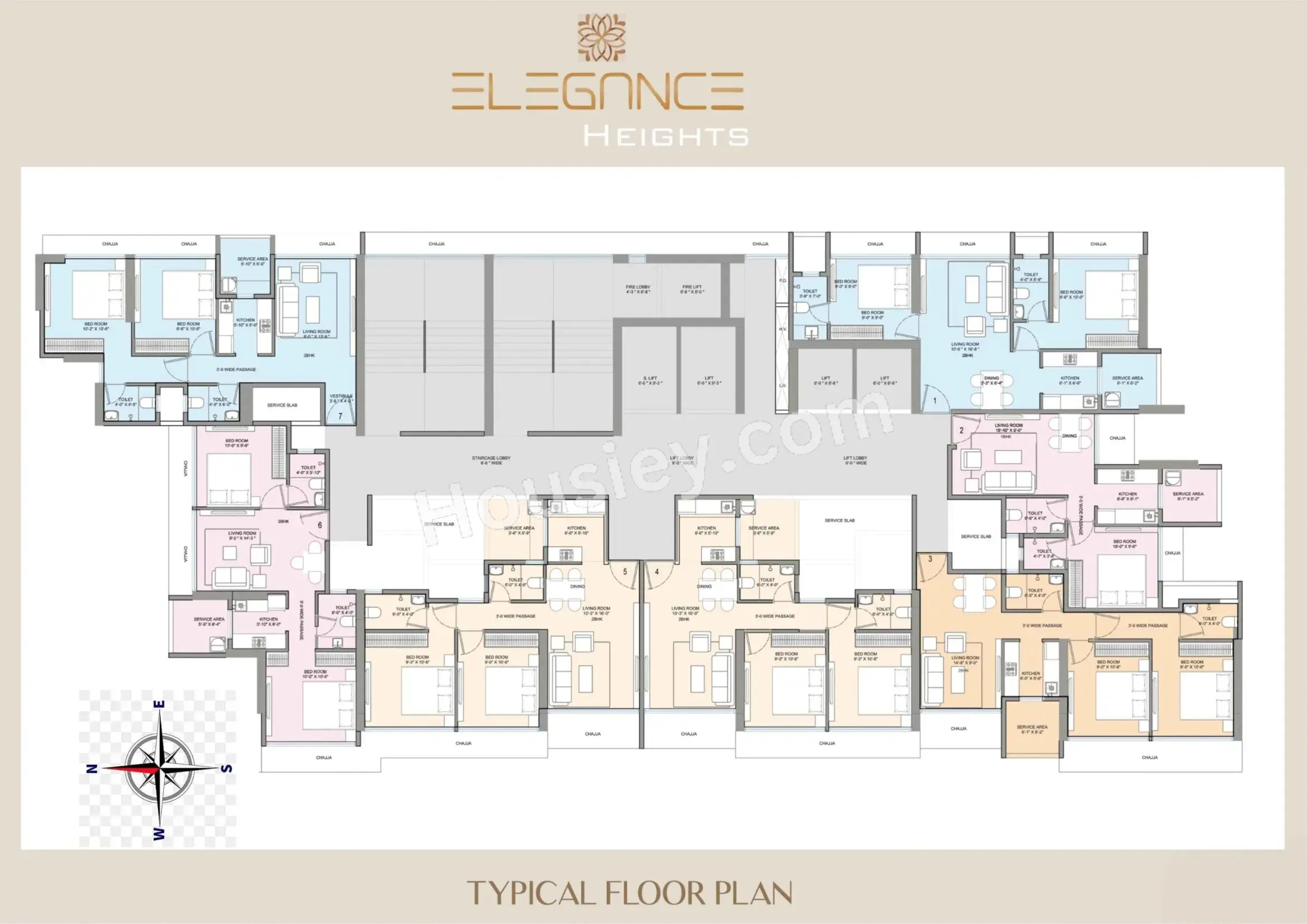 SGF Elegance Heights Floor Plan