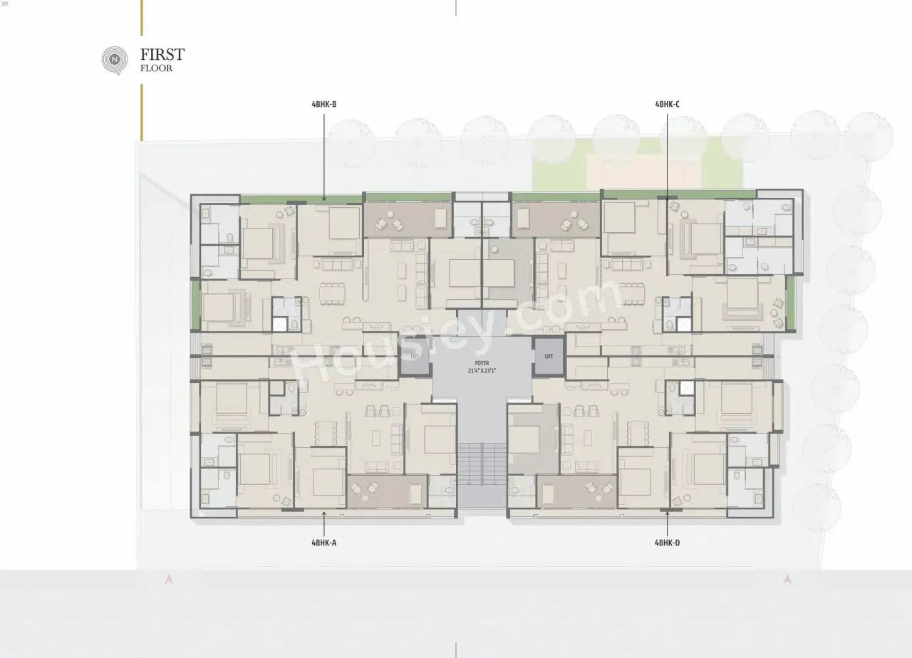 Shakti Essence 51 Floor Plan