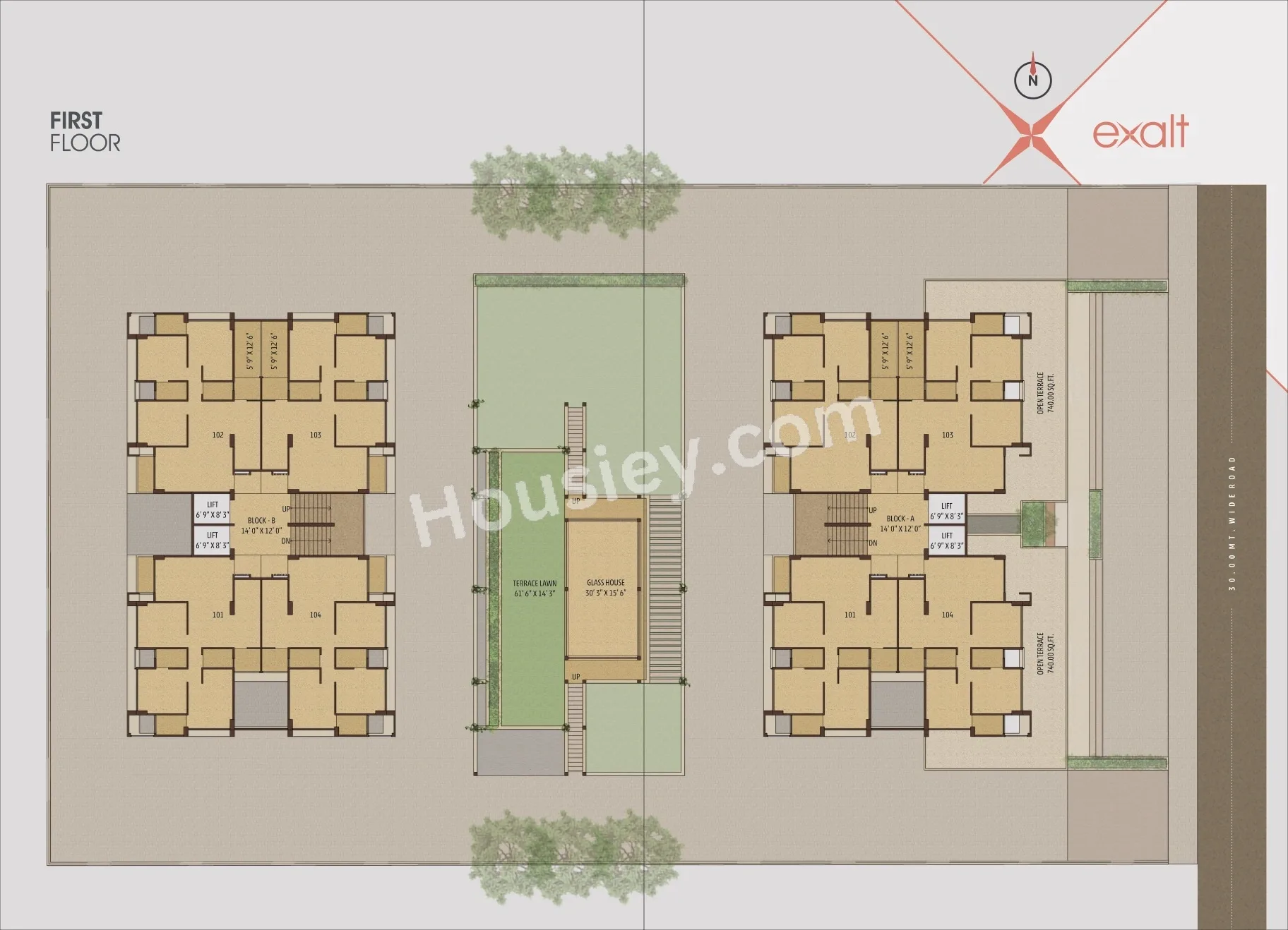 Shakti Exalt Floor plan 1