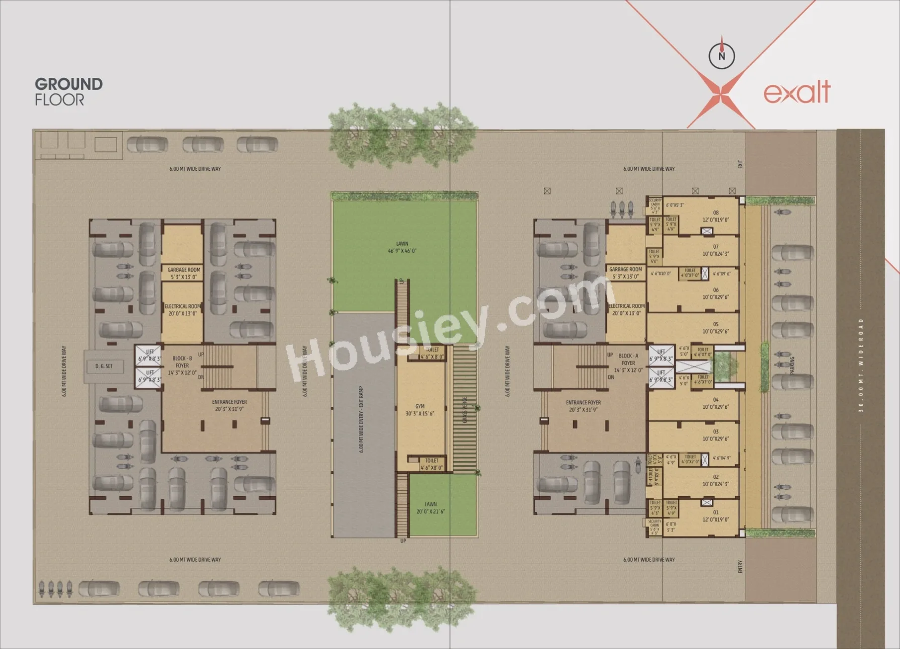 Shakti Exalt Floor plan 2