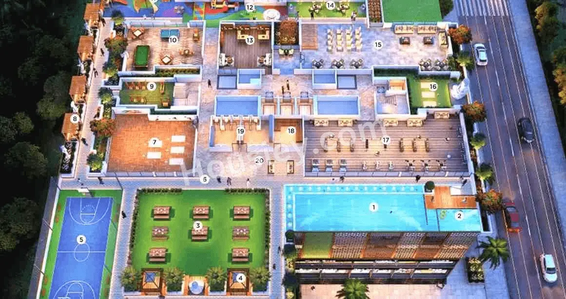 Shakti One Luxuria Master Plan