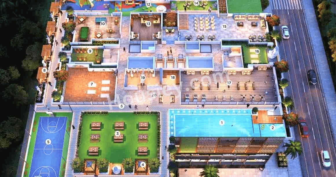 Shakti One Luxuria Master Plan