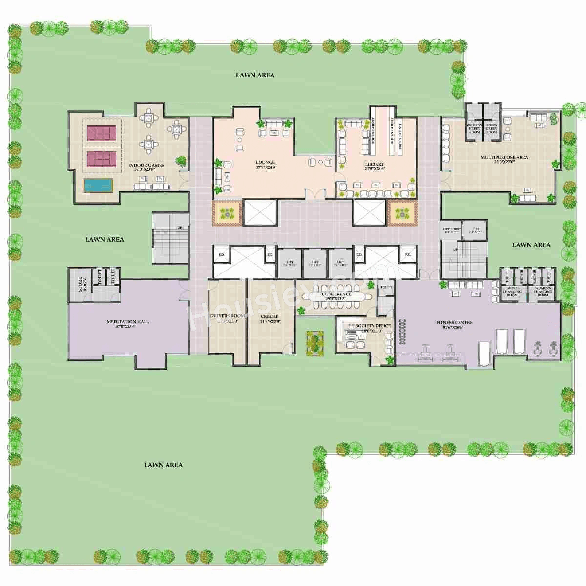 Shakti One Luxuria Floor plan 3