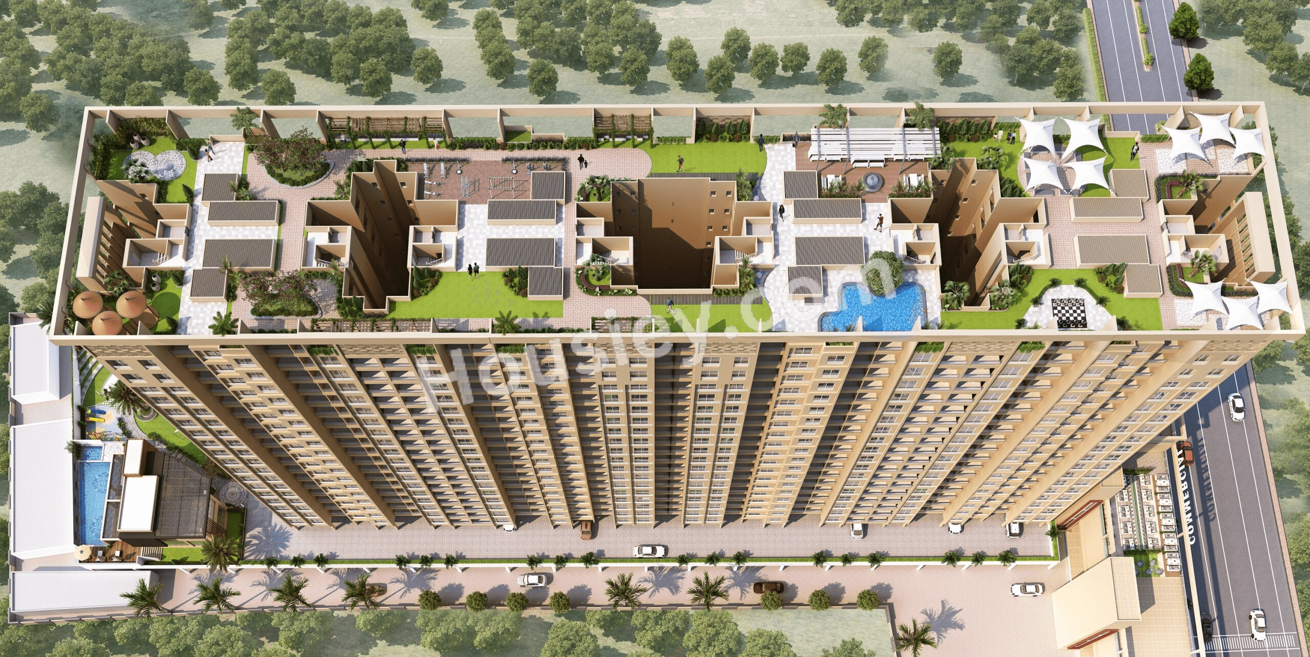 Shaligram Pavilia Master Plan