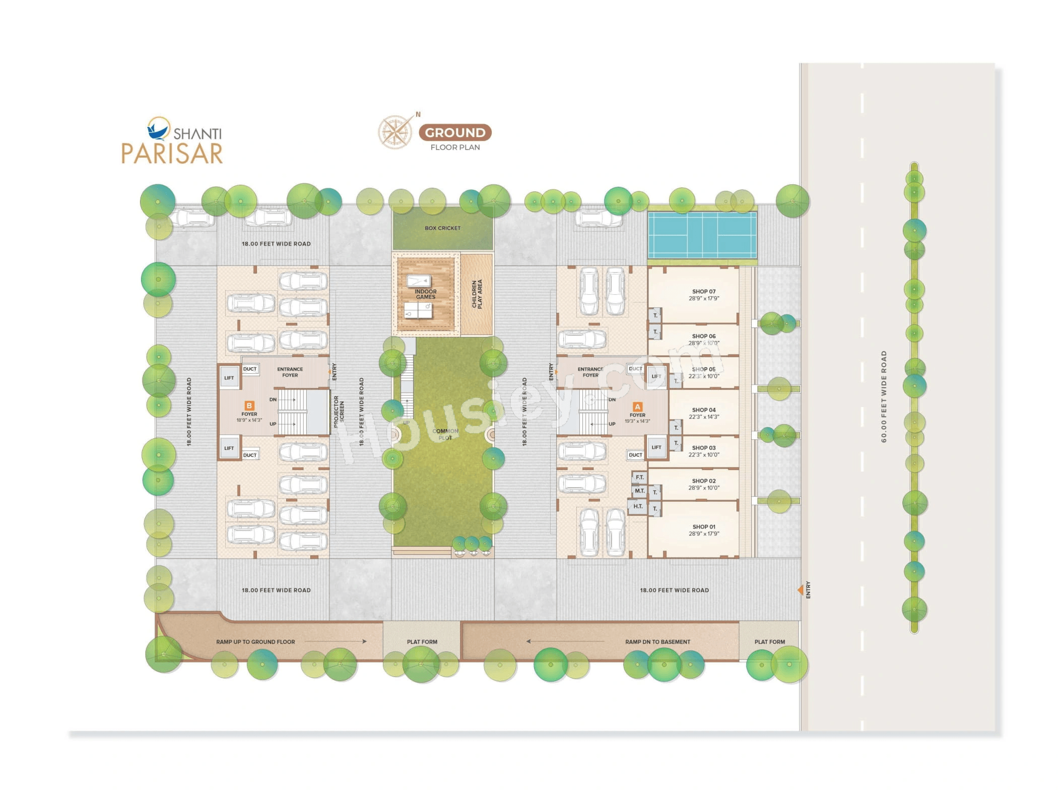 Shanti Parisar Floor plan 2