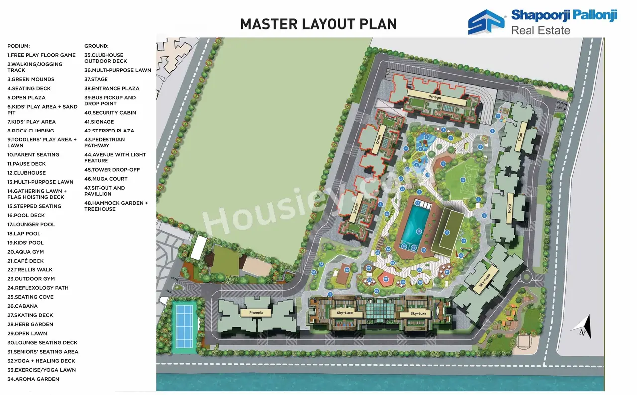 Shapoorji Joyville Skylawns Master Plan