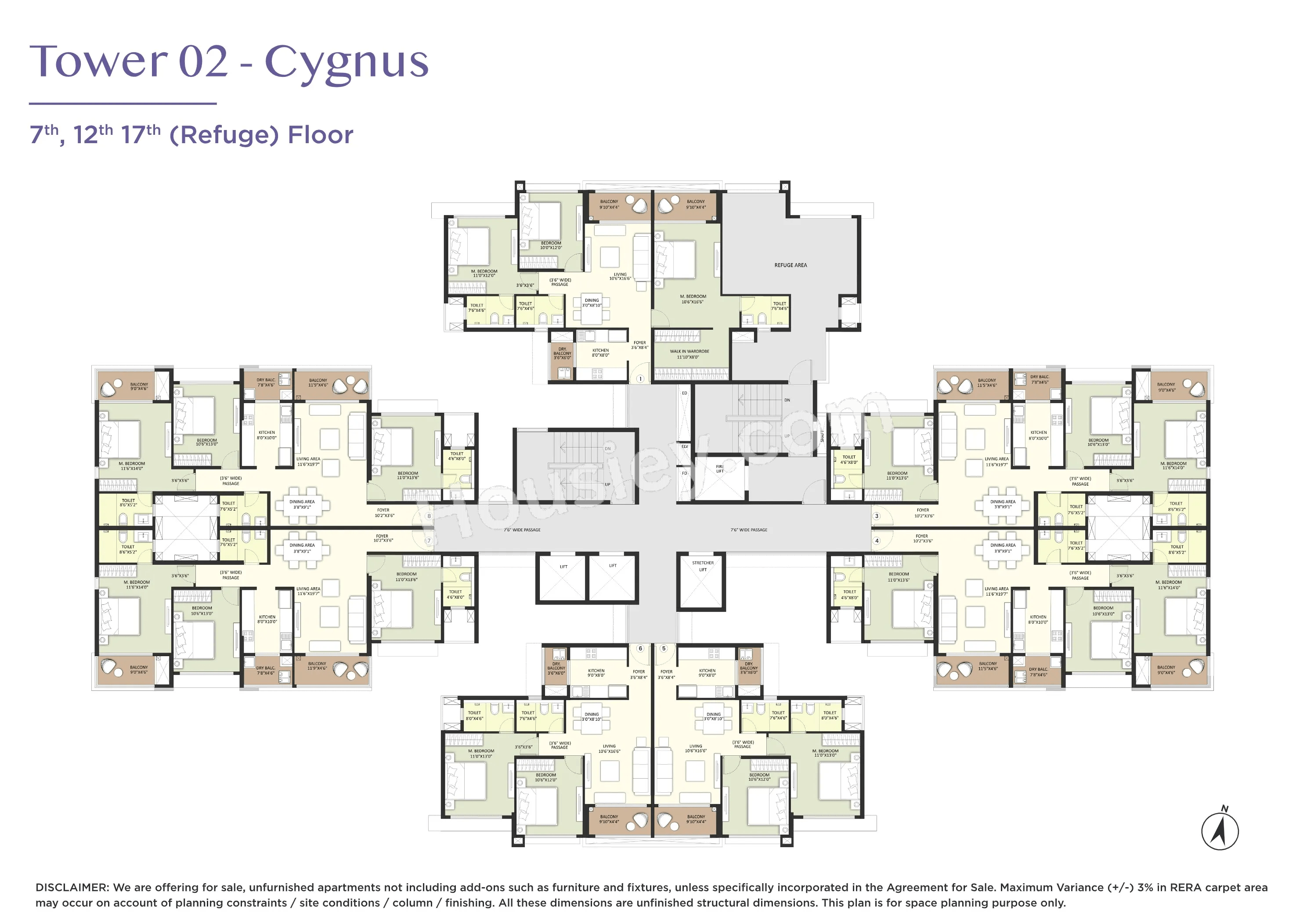 Shapoorji Joyville Vyomora Floor plan 3