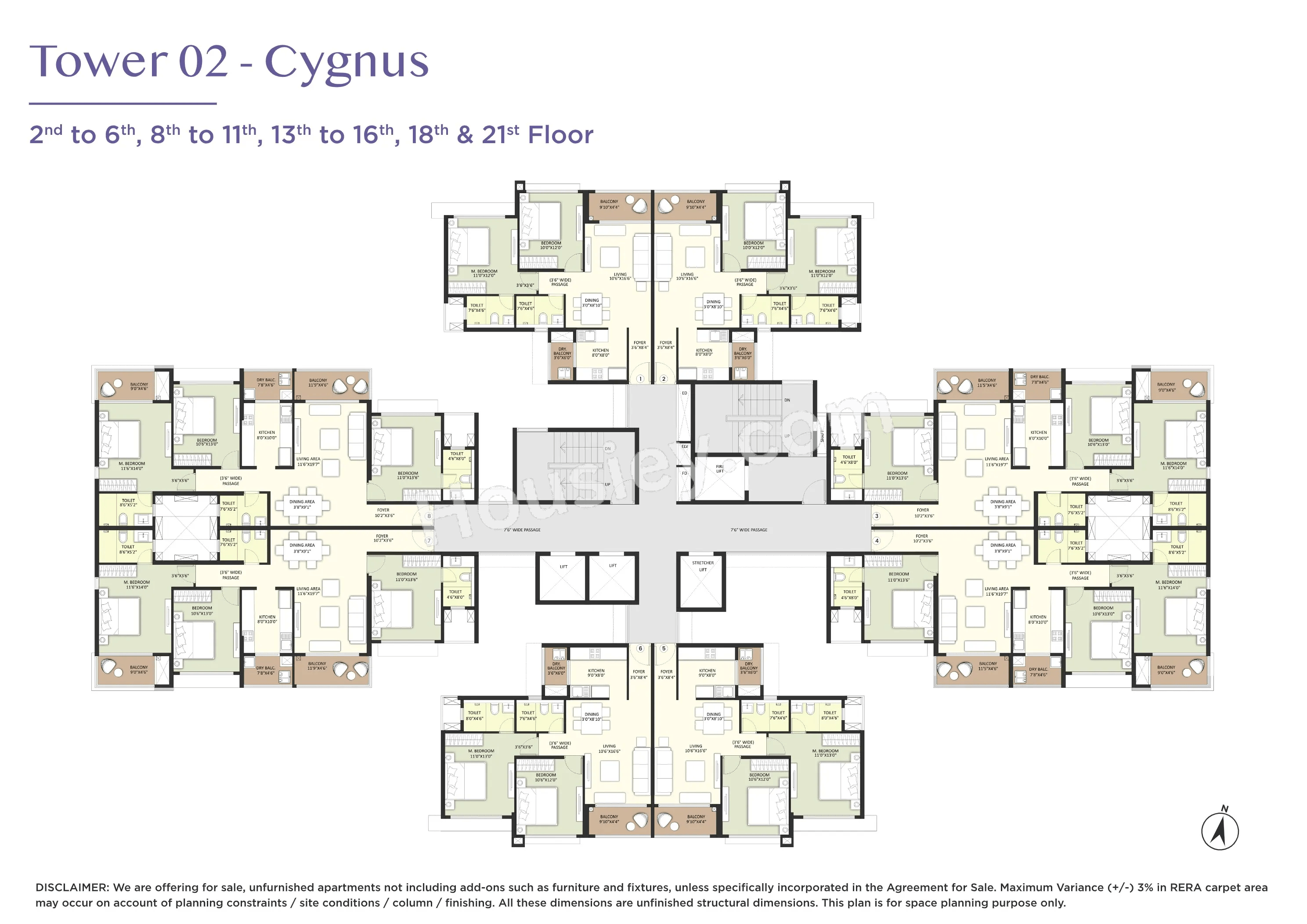 Shapoorji Joyville Vyomora Floor plan 4