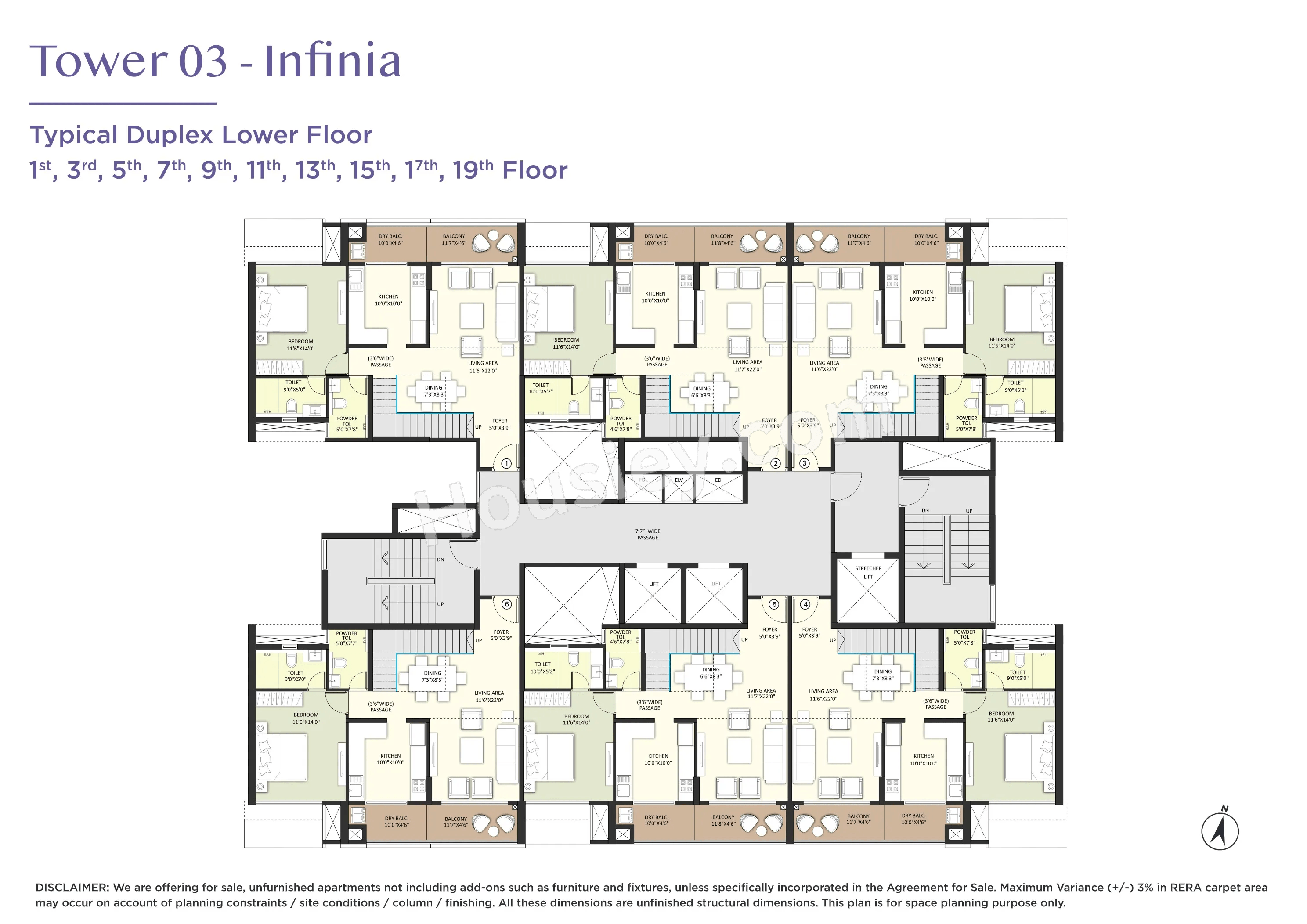 Shapoorji Joyville Vyomora Floor plan 5