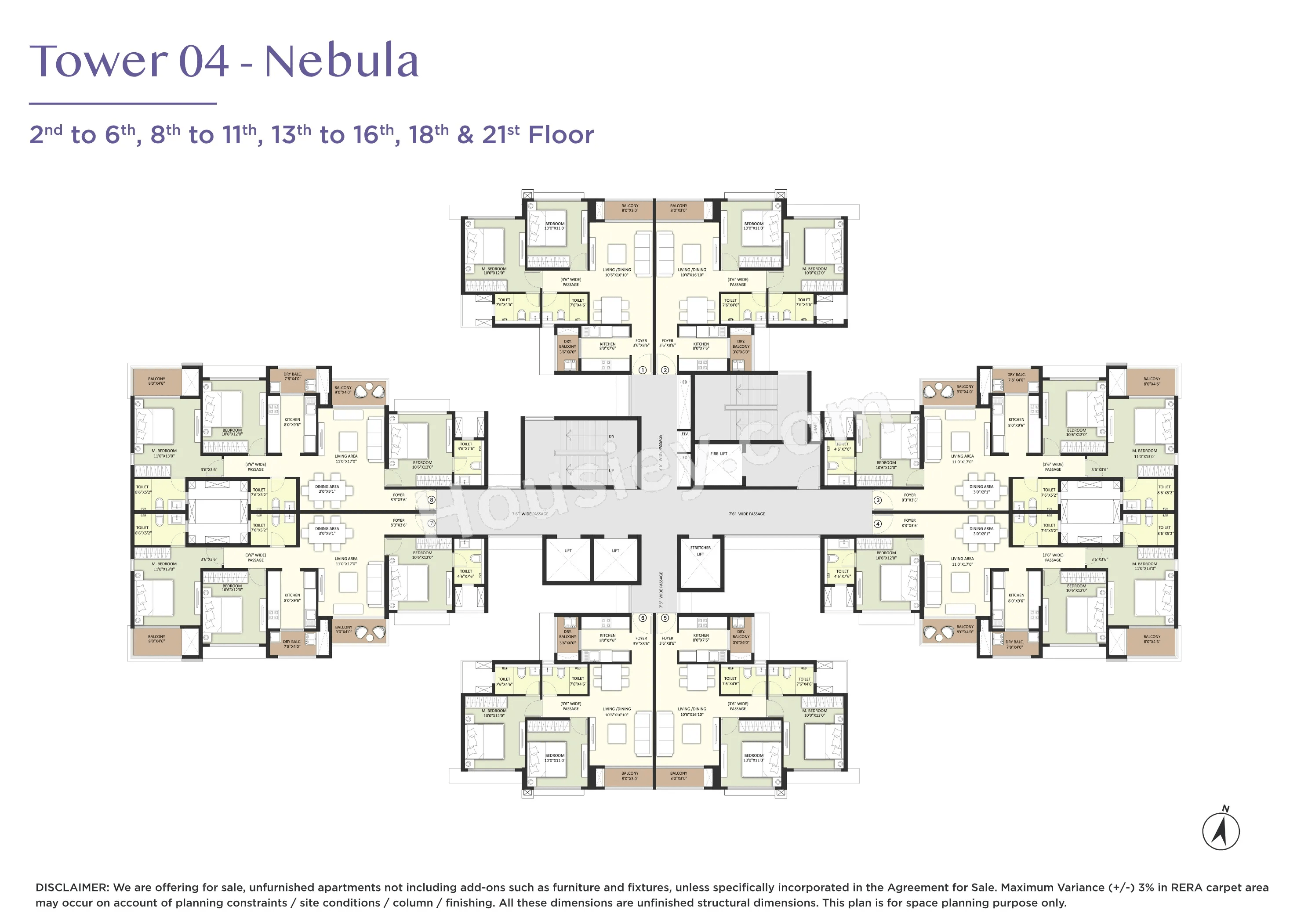 Shapoorji Joyville Vyomora Floor plan 9
