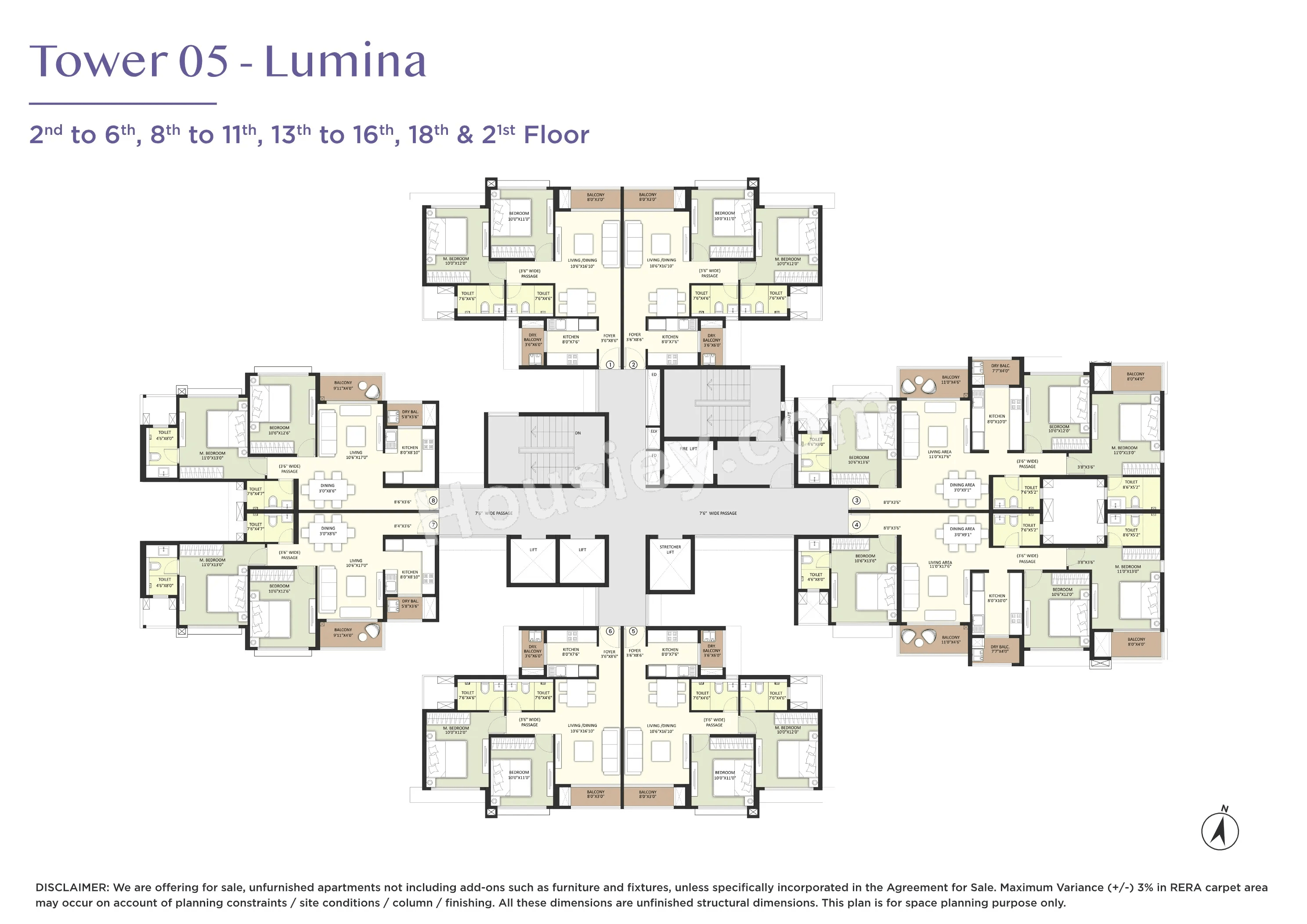 Shapoorji Joyville Vyomora Floor plan 11