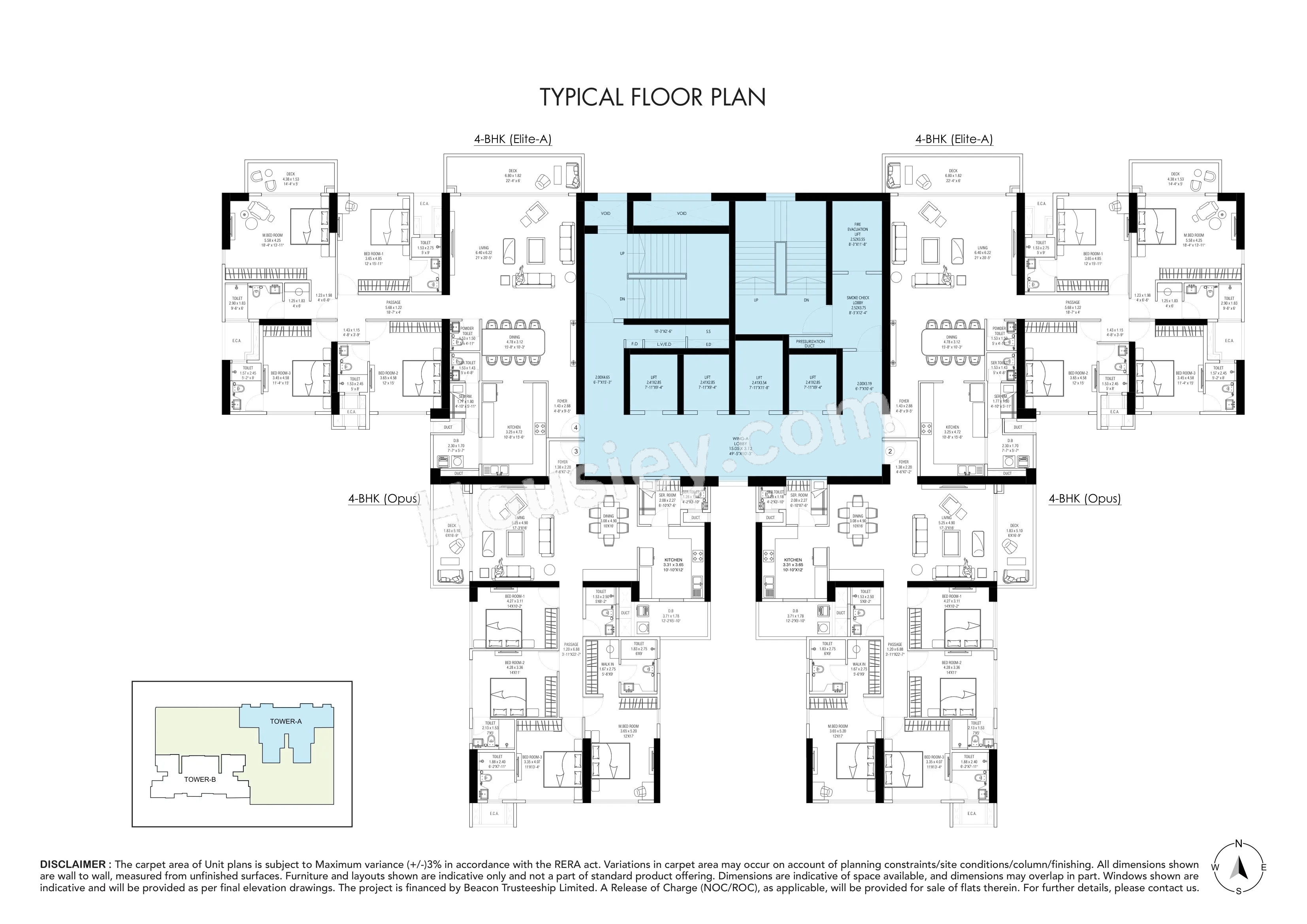 Shapoorji NP 1.2 Floor plan 1