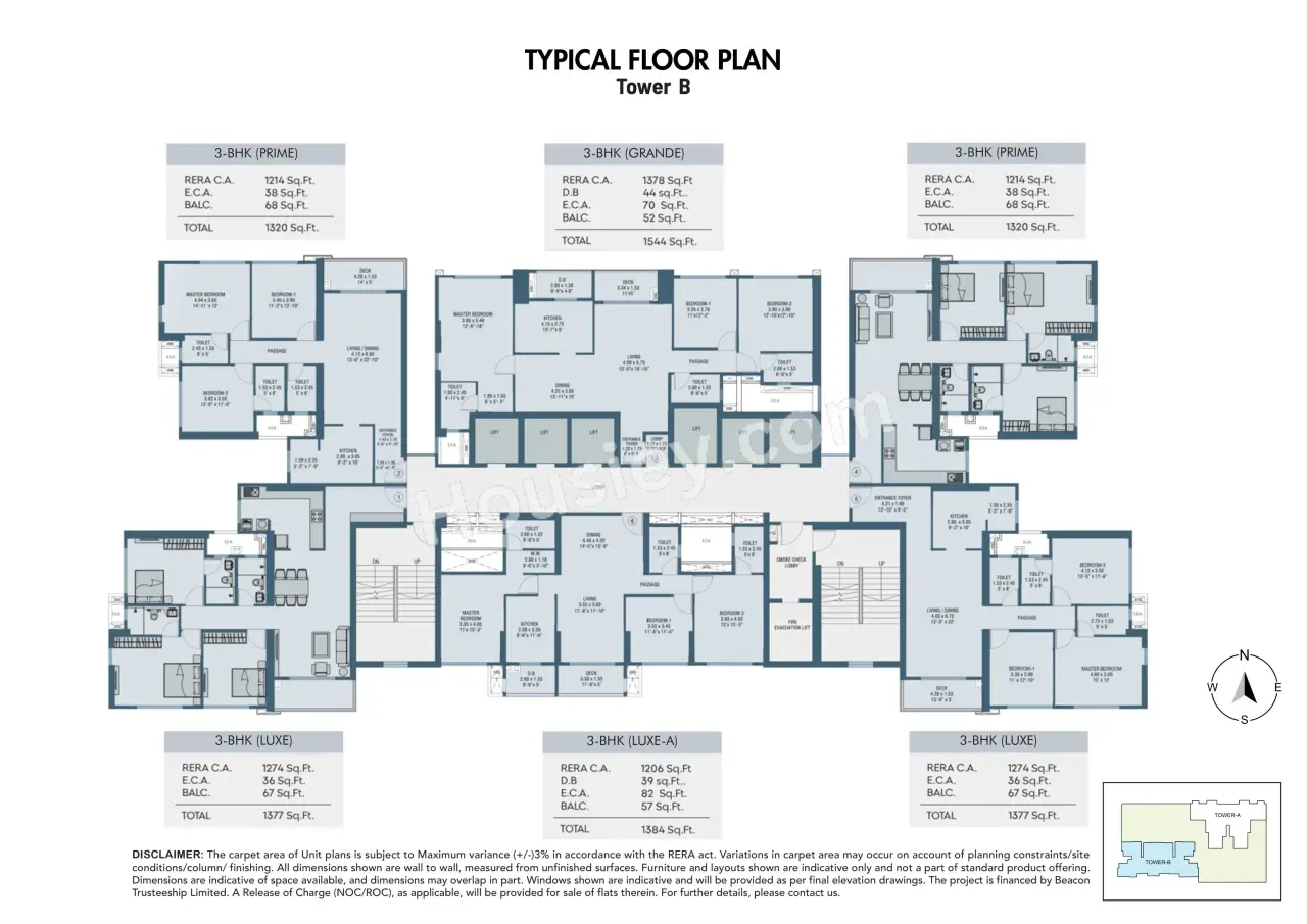 Shapoorji One Hills Floor Plan