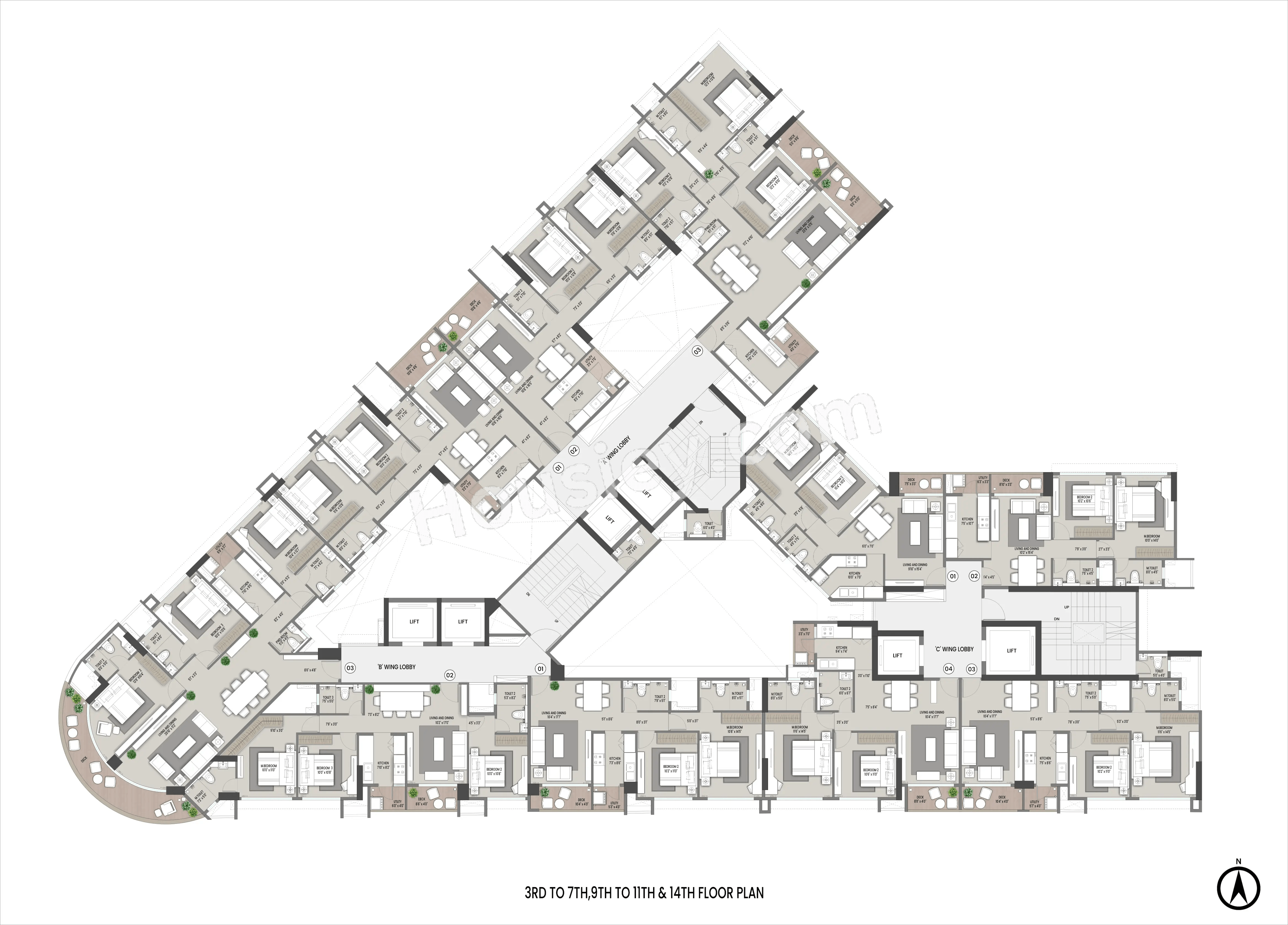 Shapoorji Pallonji Nine Arcs Floor plan 2