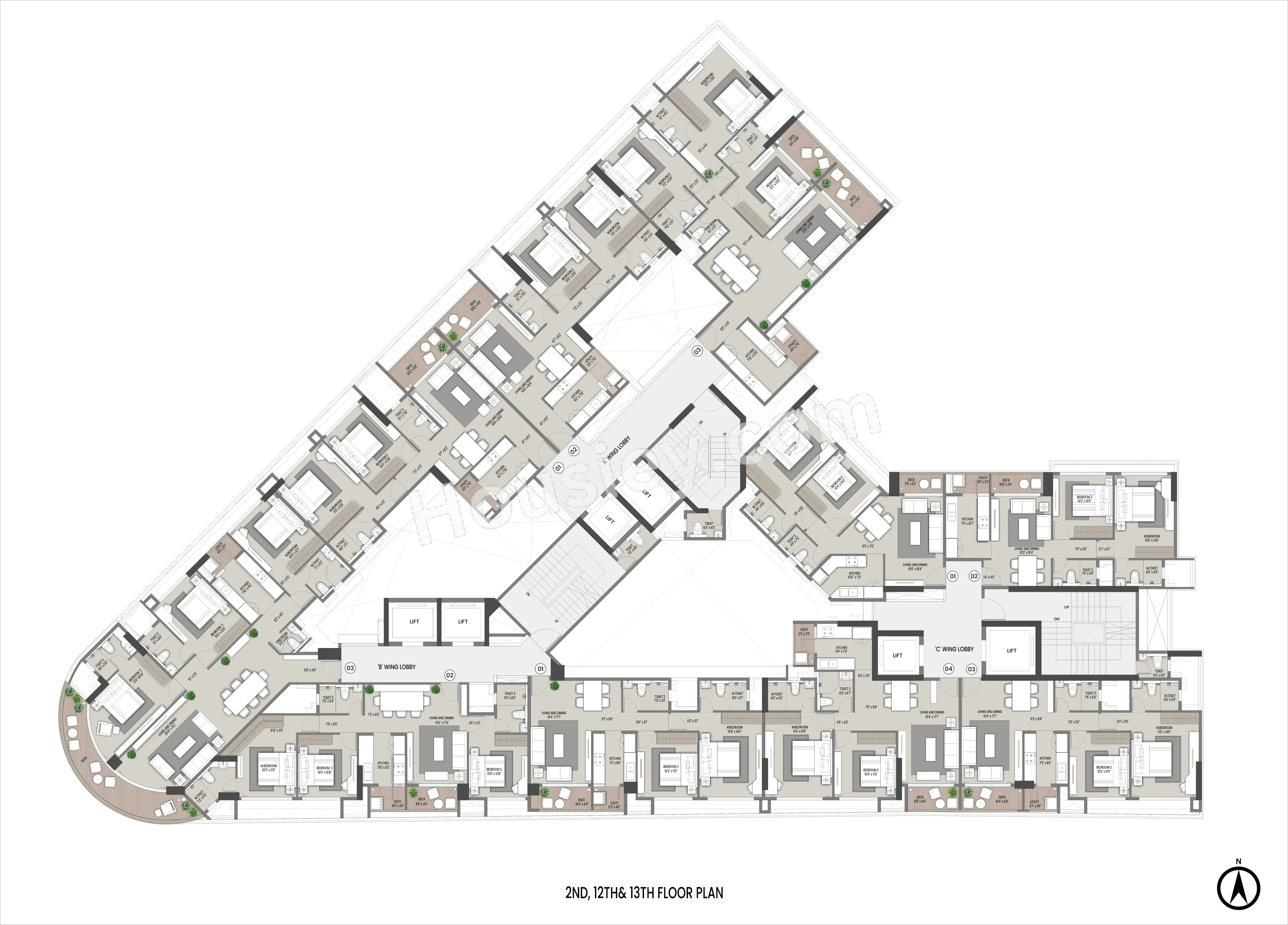 Shapoorji Pallonji Nine Arcs Floor plan 3