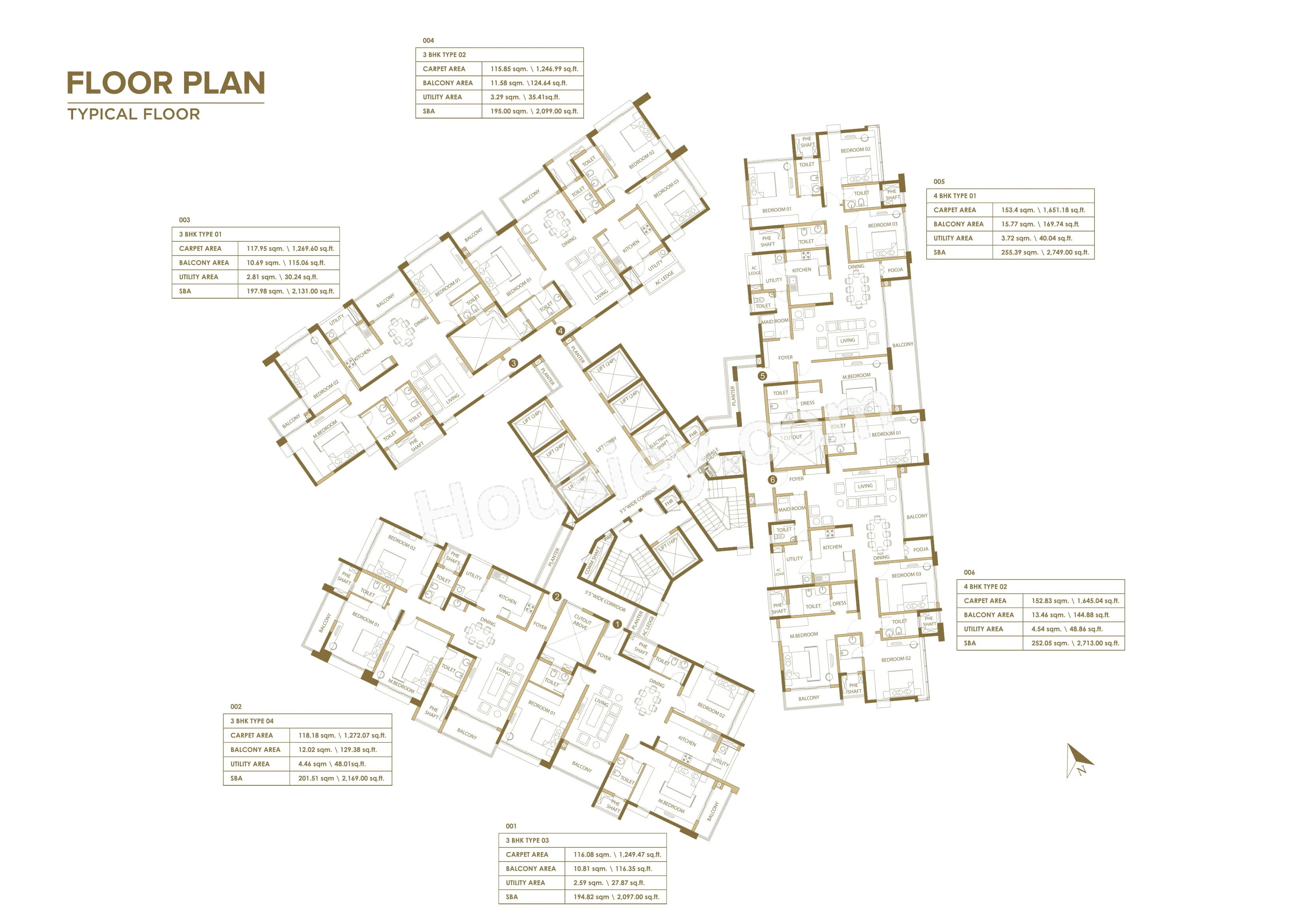 Shapoorji Pallonji Parkwest 2O Floor plan 1