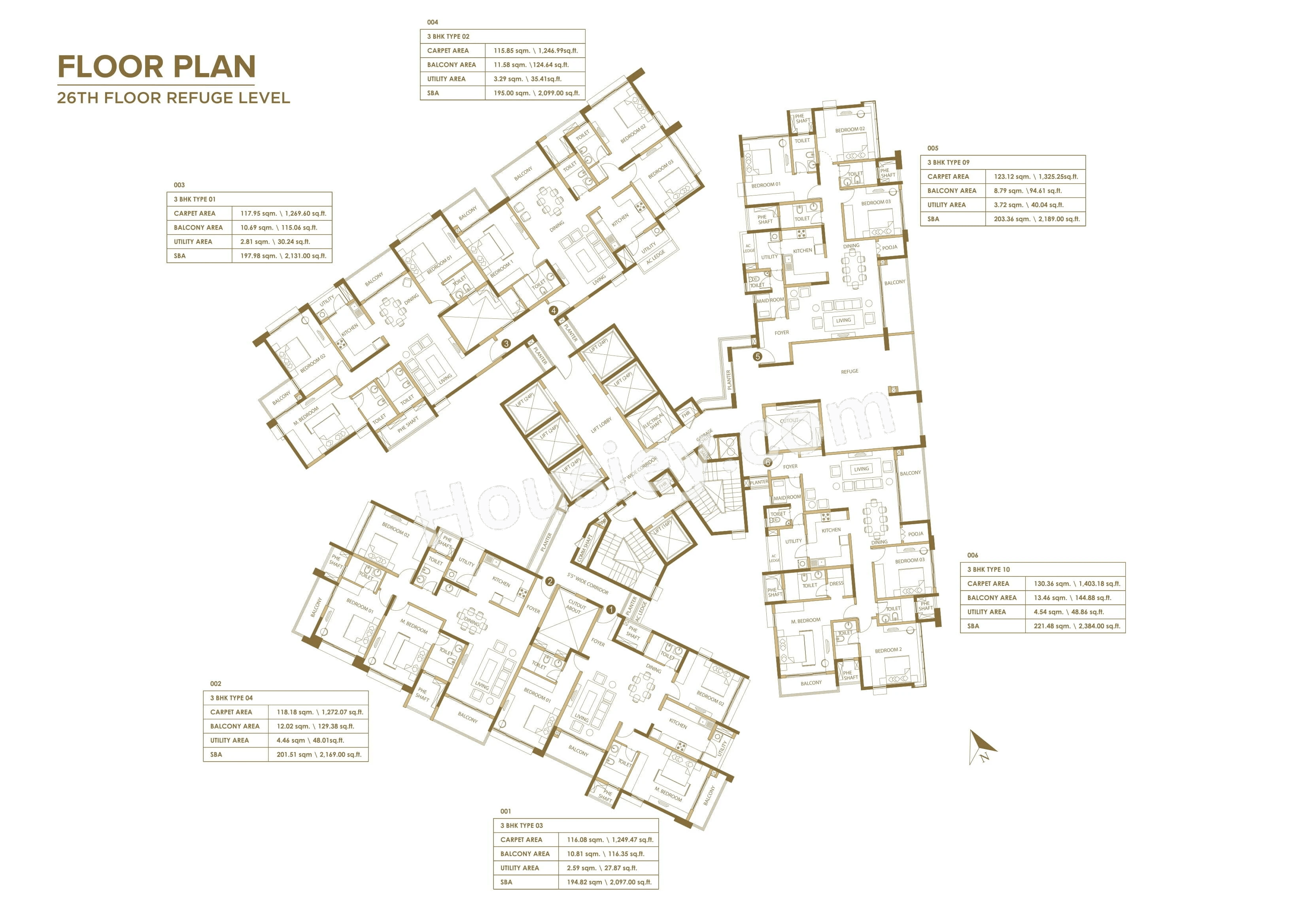 Shapoorji Pallonji Parkwest 2O Floor plan 7