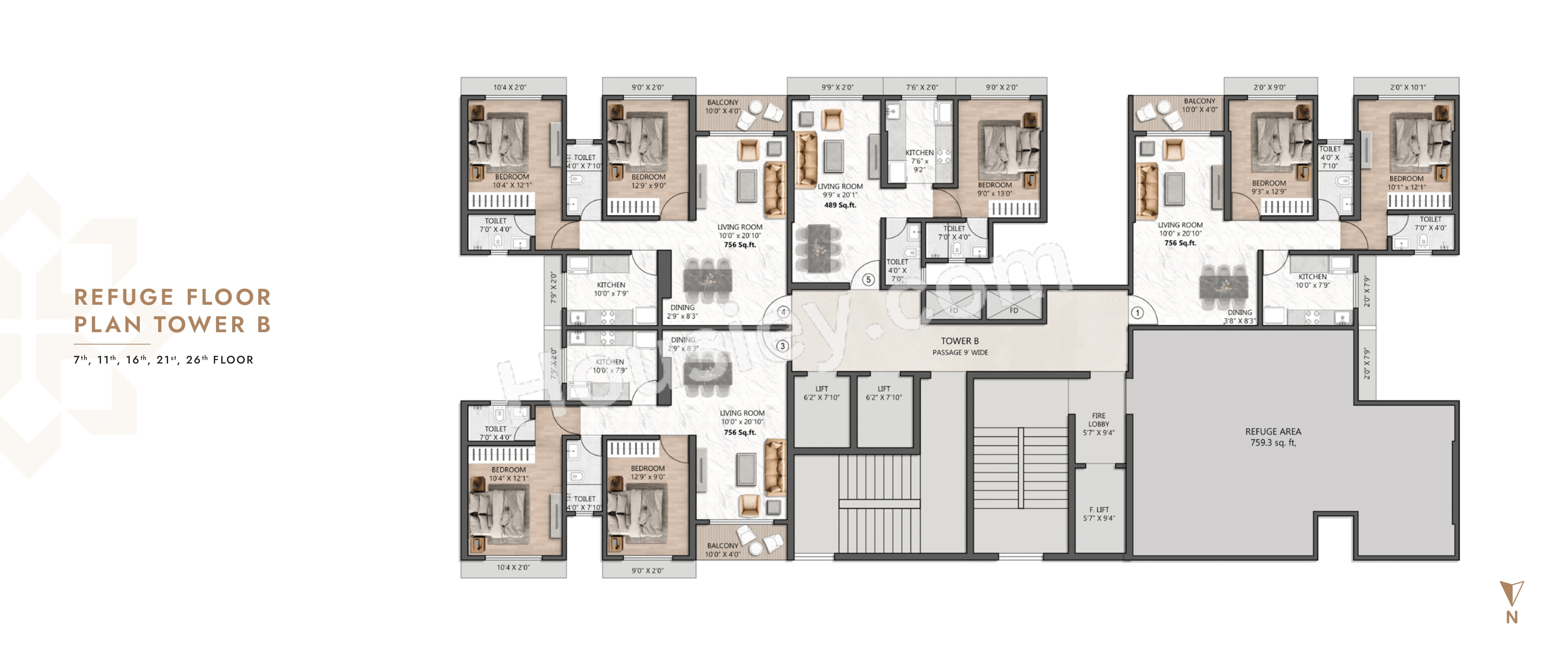 Shelar Supremus Floor plan 2