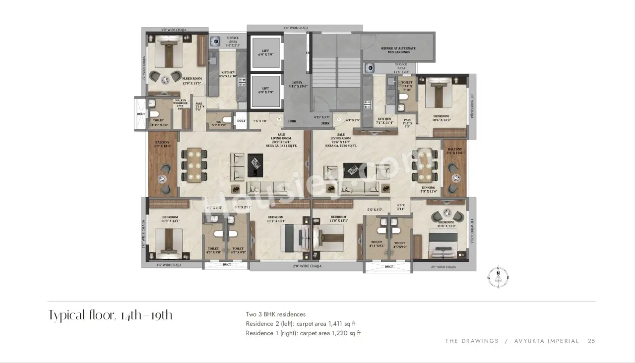 Shraddha Avyukta Imperial Floor Plan