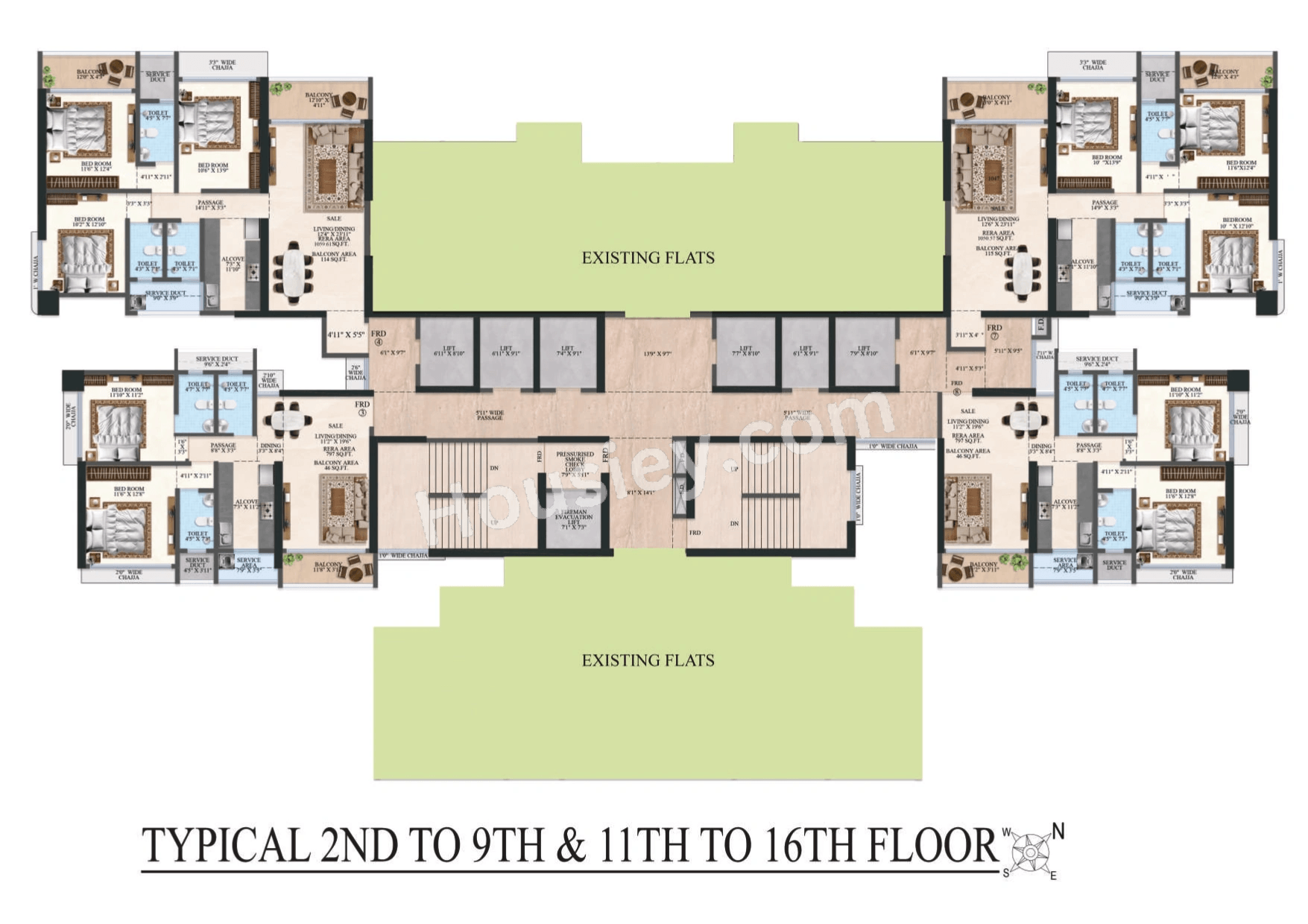 Shraddha Paradise Enclave Floor plan 1