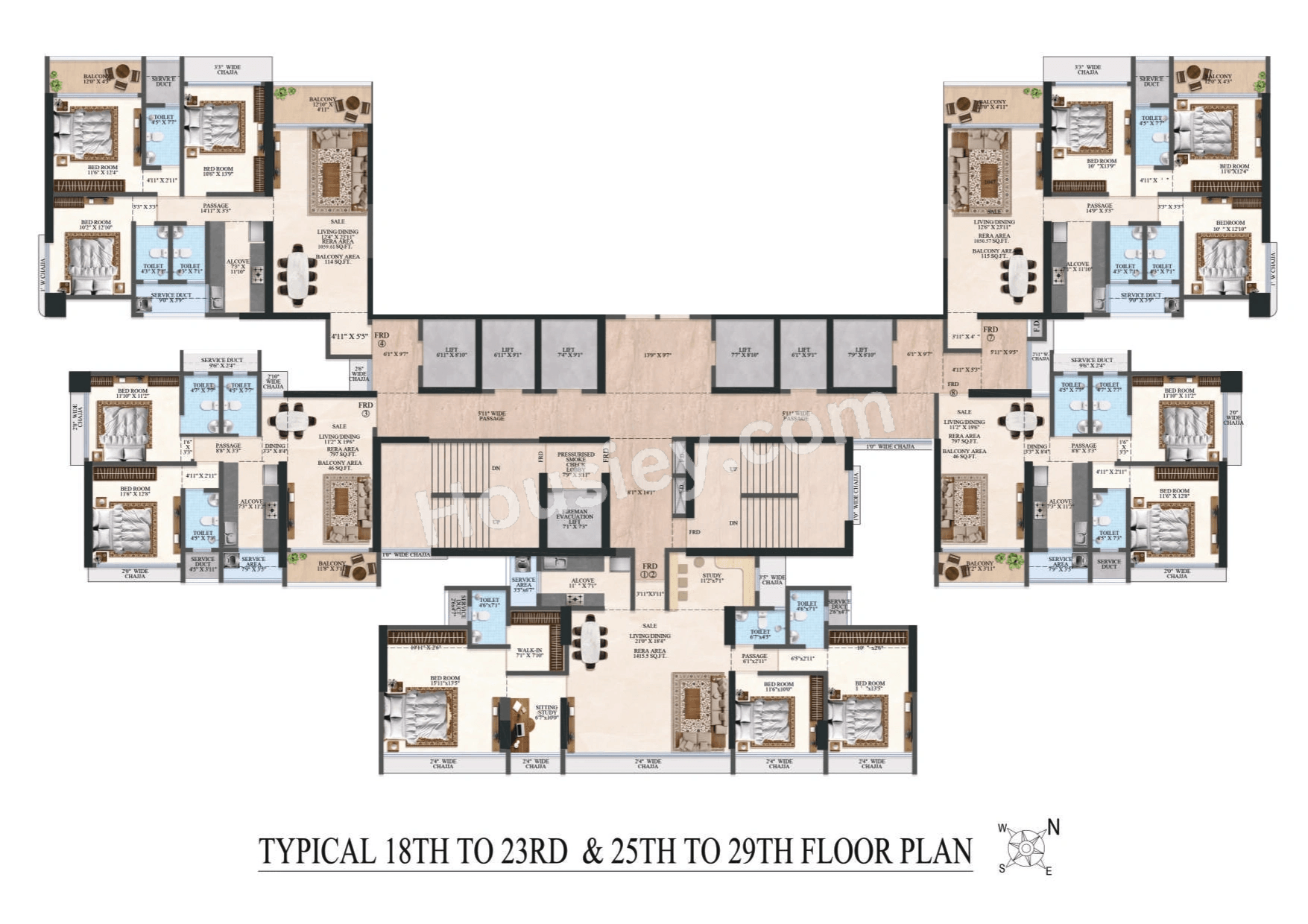 Shraddha Paradise Enclave Floor plan 2