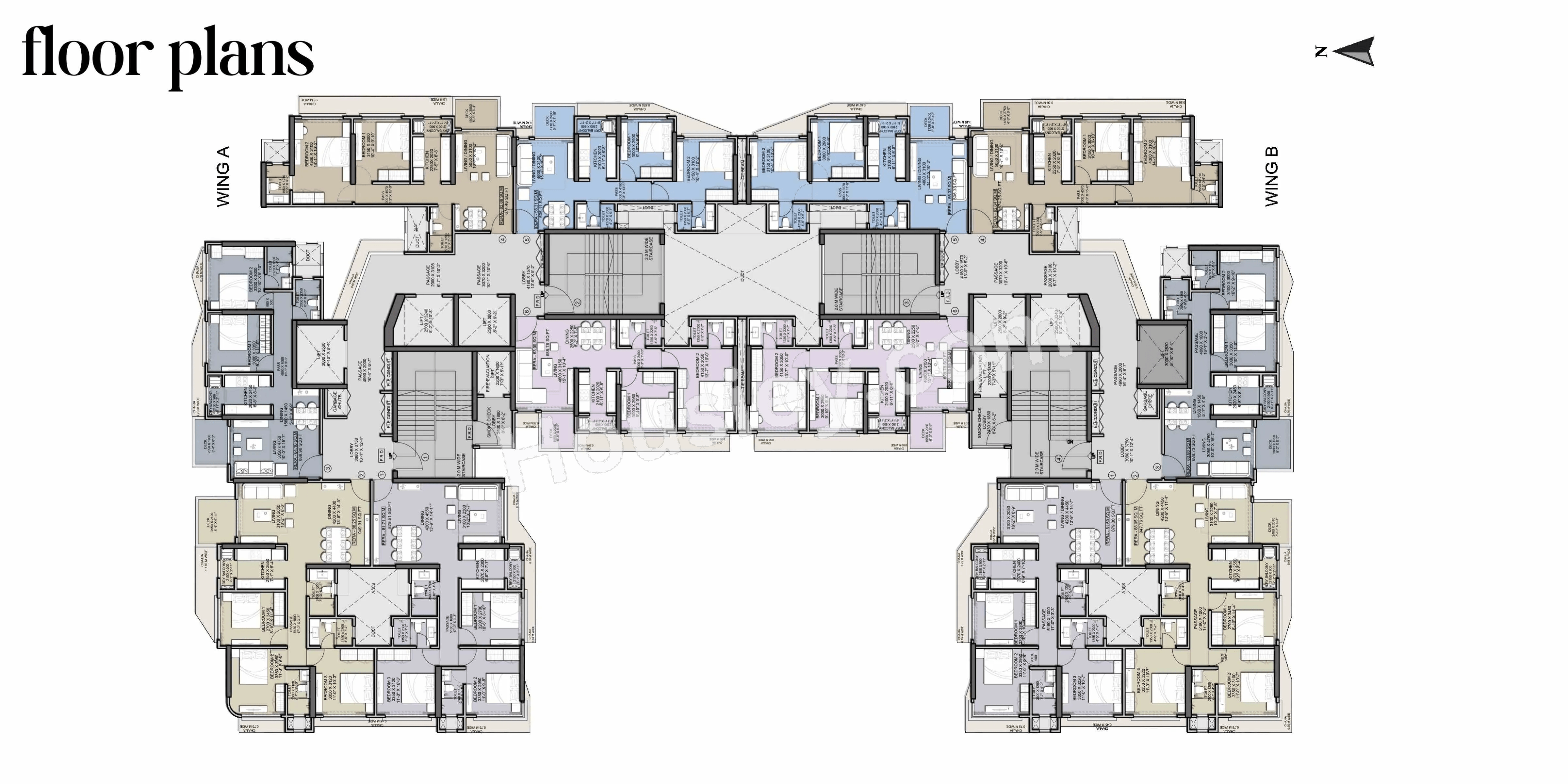 Shraddha Paradise Floor Plan